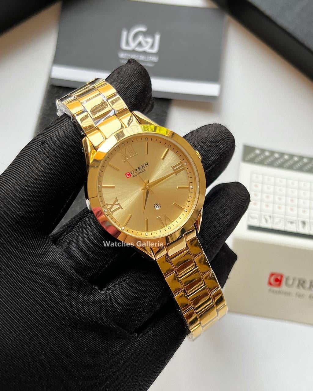 Curren Datejust Ladies Watch Quartz (Rose Gold/White) C9007