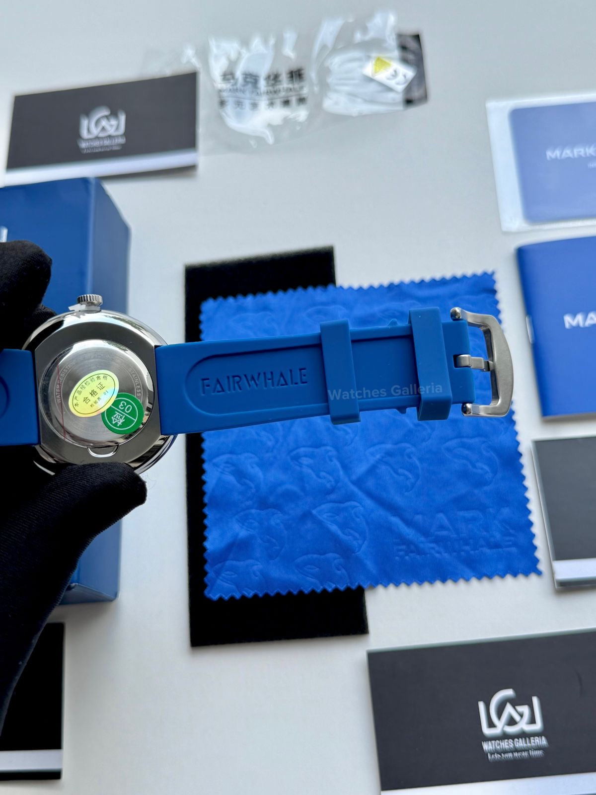 Mark Fairwhale Earth Planet Quartz (Blue) MFW5700 Watches Galleria © Copyrights All Right Reserved
