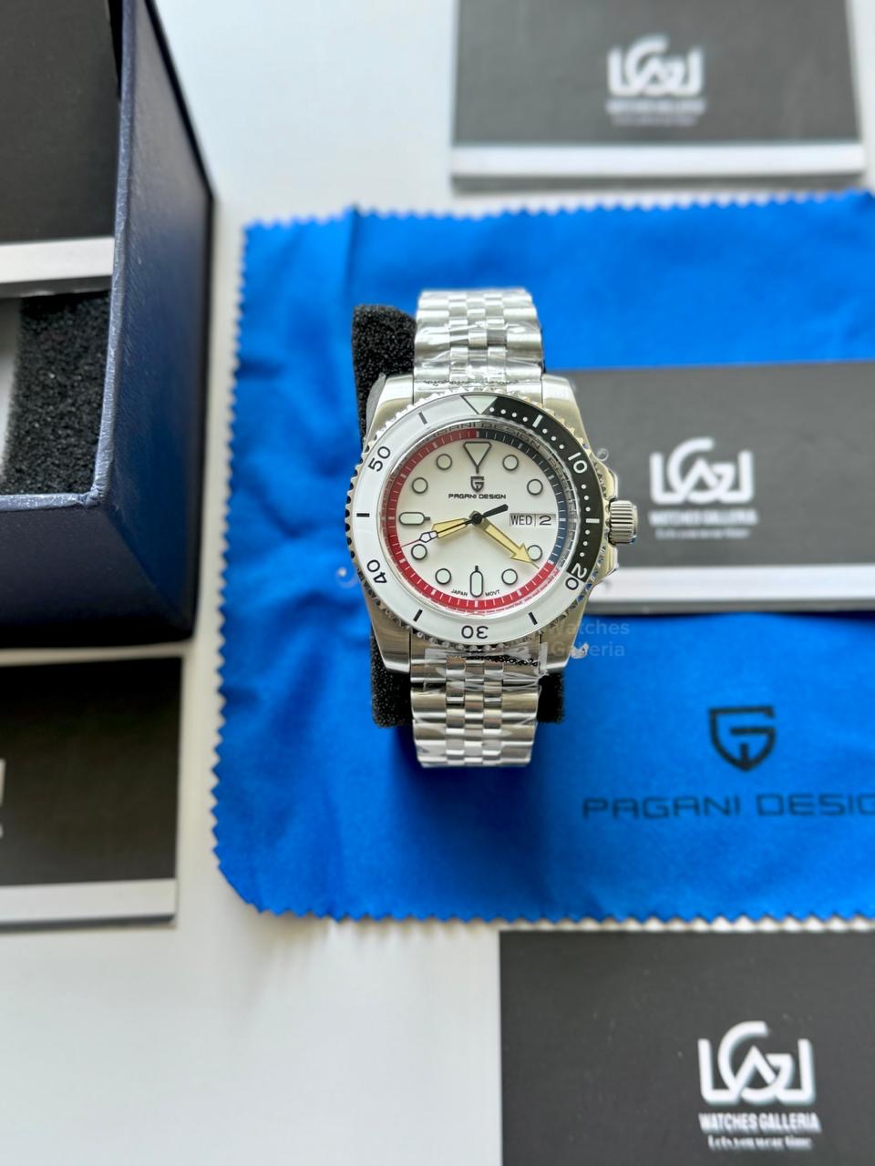 Pagani Design PD1726 Mini Gundam Limited Edition Automatic Watch – Sapphire Crystal, Seiko NH36A, Ceramic Bezel
