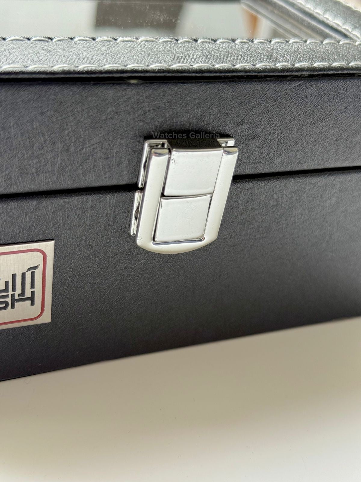 Watch Organizer Box (Black/White) | 3 Slots Watch Box | Watch Storage Box | Watch Box