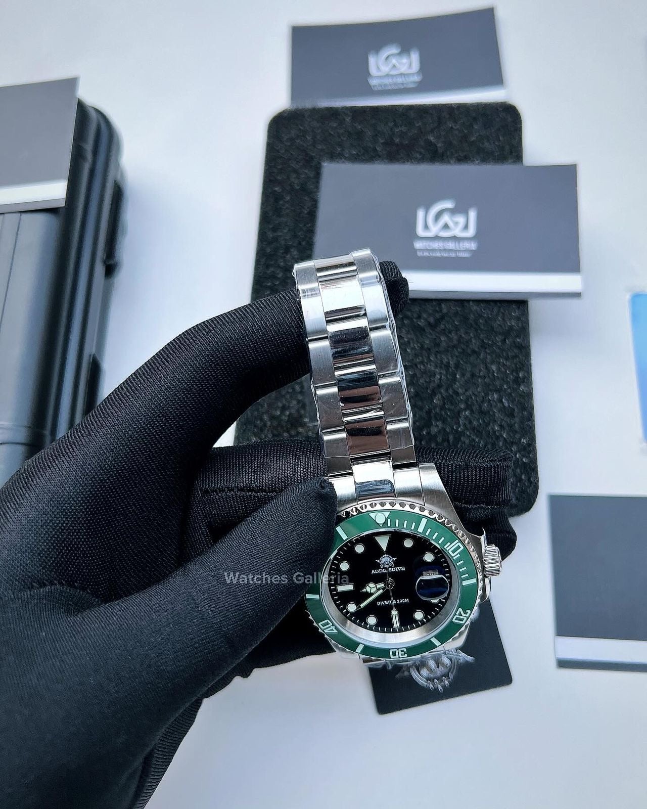 Addiesdive Submariner Kermit MY-H3-2QZ