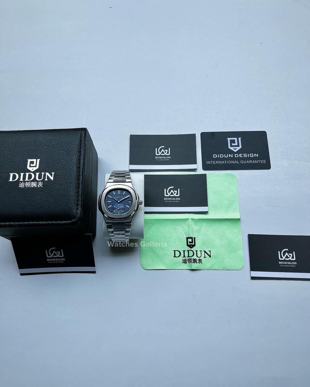 Didun Nautilus Sub Dial Quartz (Blue) PD49 Watches Galleria