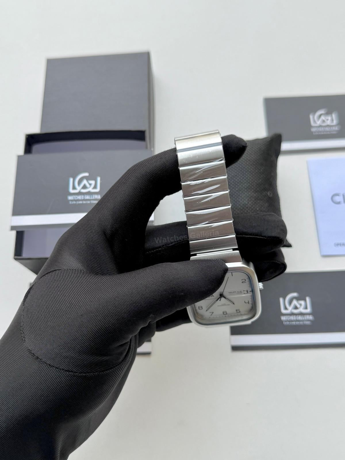 Ciloa Watch 141 TV Style Watch (Silver) | TV Style Watch | Ciloa Watch Pakistan