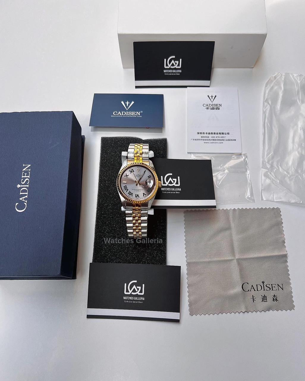 Cadisen Datejust Wimbeldon Automatic (Two Tone) C8211