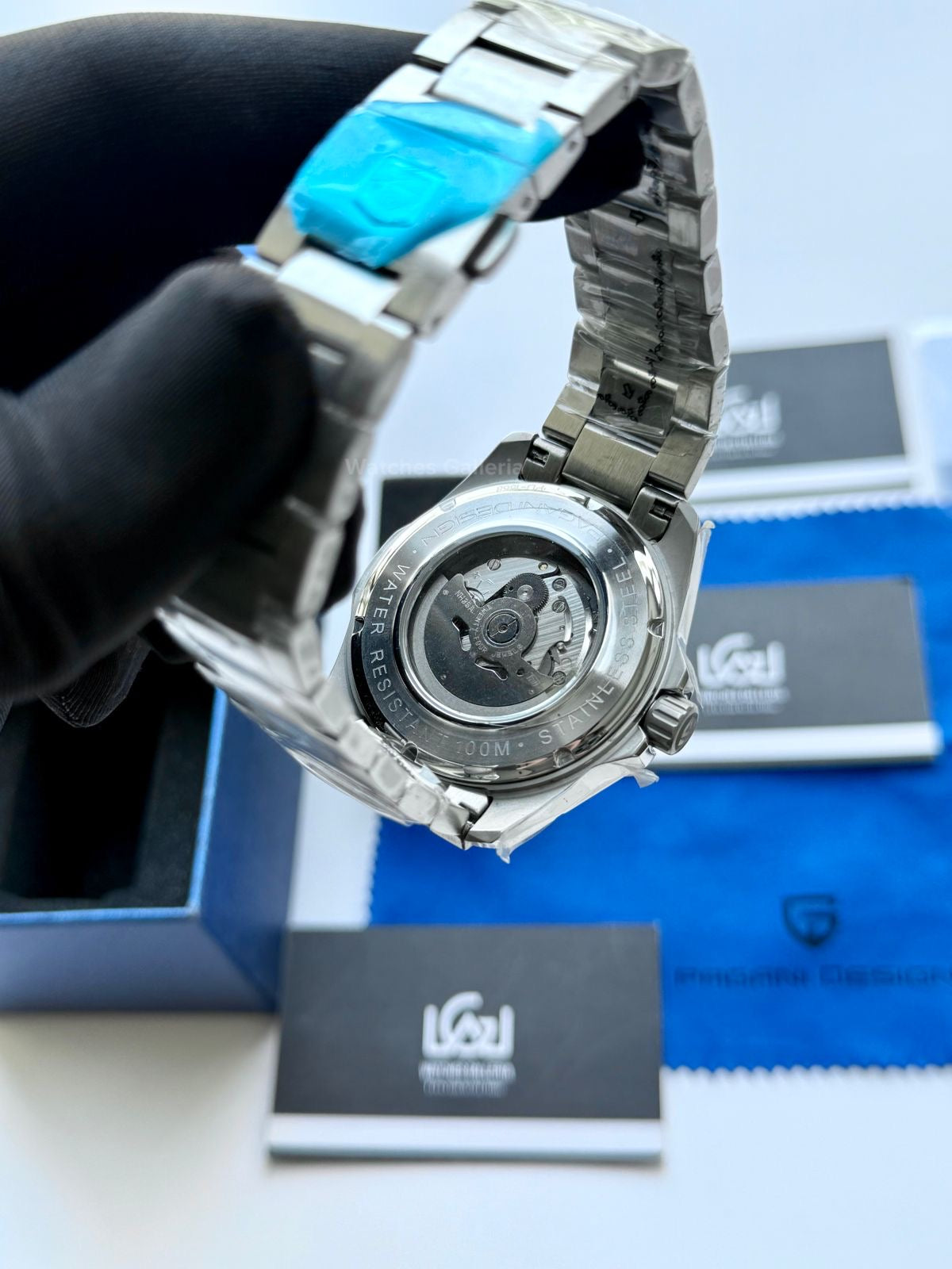 Pagani Design PD1668 Aquaracer Blue 43mm Automatic – Discontinued Model | Sapphire Glass | Seiko NH35A | 100M WR