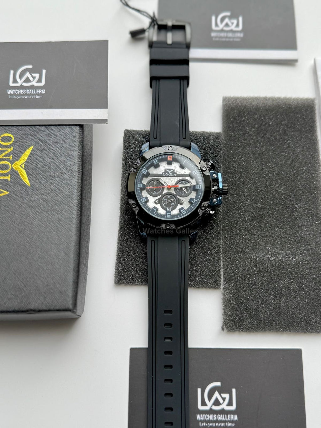 Onola Chronofighter ON6858 (Black Blue) Onola Watch