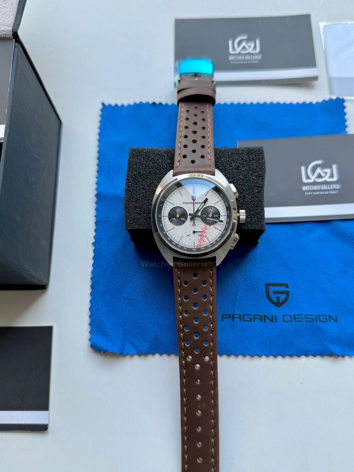 Pagani Design Vintage Chronograph Quartz PD1782 (White) Pagani Design in Pakistan