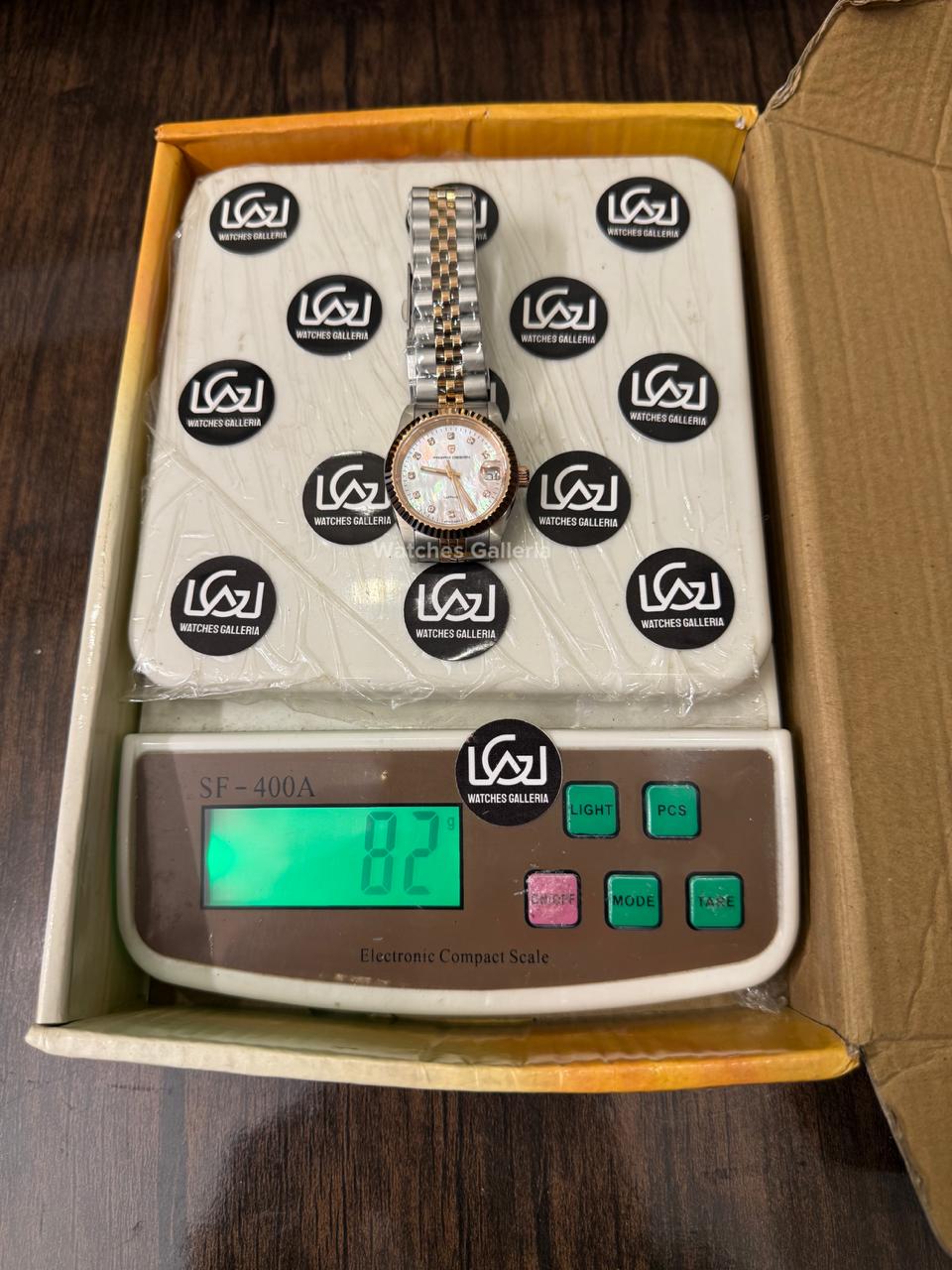 Pagani Design PD1794L Ladies Jubilee Date Two Tone Dial Watch in Pakistan – 31mm Elegant Stainless Steel Quartz Luxury Watch