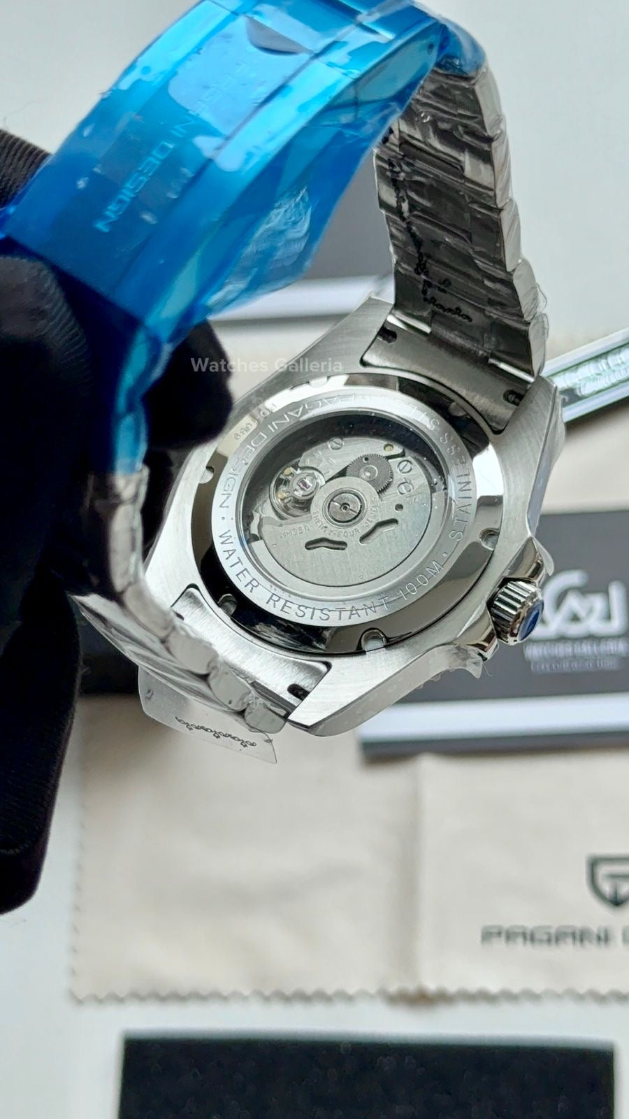 Pagani Design Submariner 43mm Automatic (Black Dial) PD1639 Watches Galleria