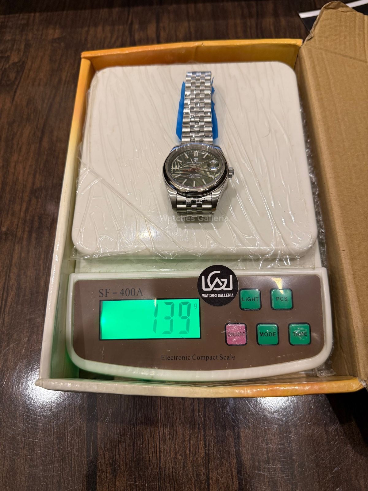 Pagani Design Oyster Perpetual Jubilee Automatic PD1715 Palm Dial (Green) Pagani Design in Pakistan