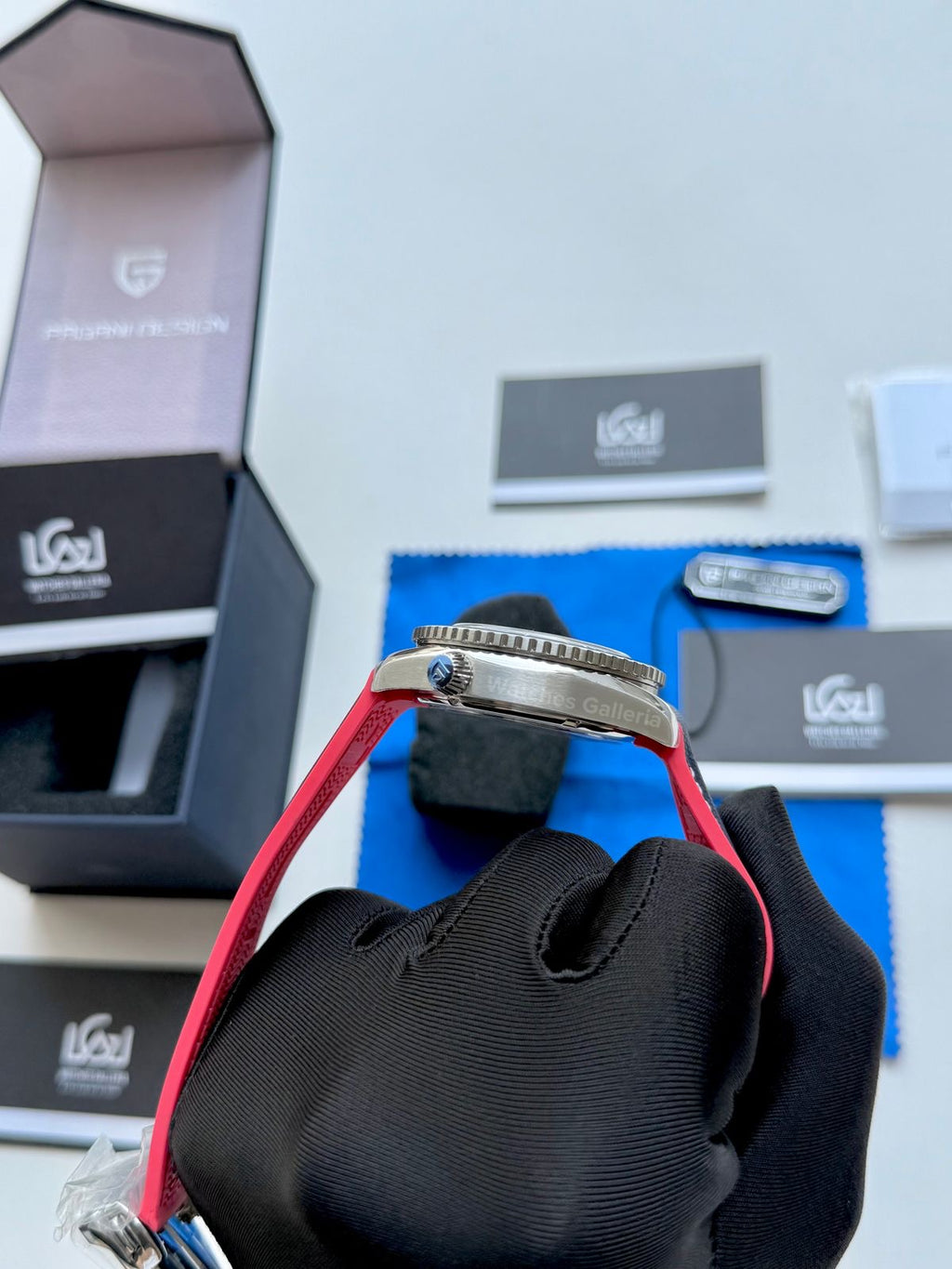 Pagani Design Sea Master Planet Ocean Automatic PD1679 (Blue/White) Pagani Design in Pakistan