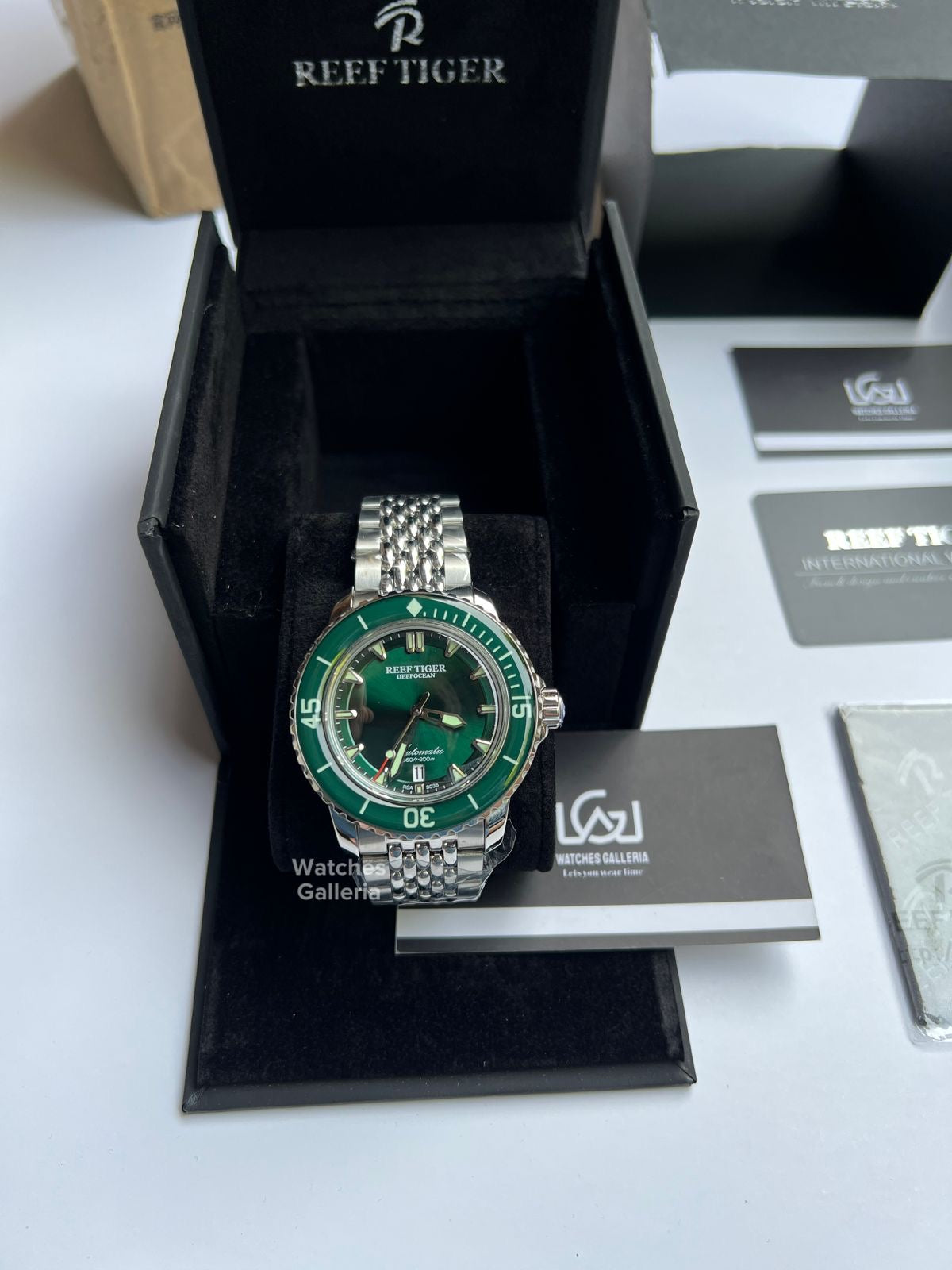 Reef Tiger Captain Cook Deep Ocean (Green) RGA3039