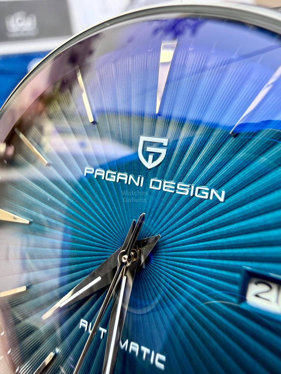 Pagani Design PD2770 Cocktail Black Dial Automatic Watch – Complete Calendar | Seagull 2813 | Leather Strap | Pagani Design Cocktail Watch | Buy Pagani Design in Pakistan