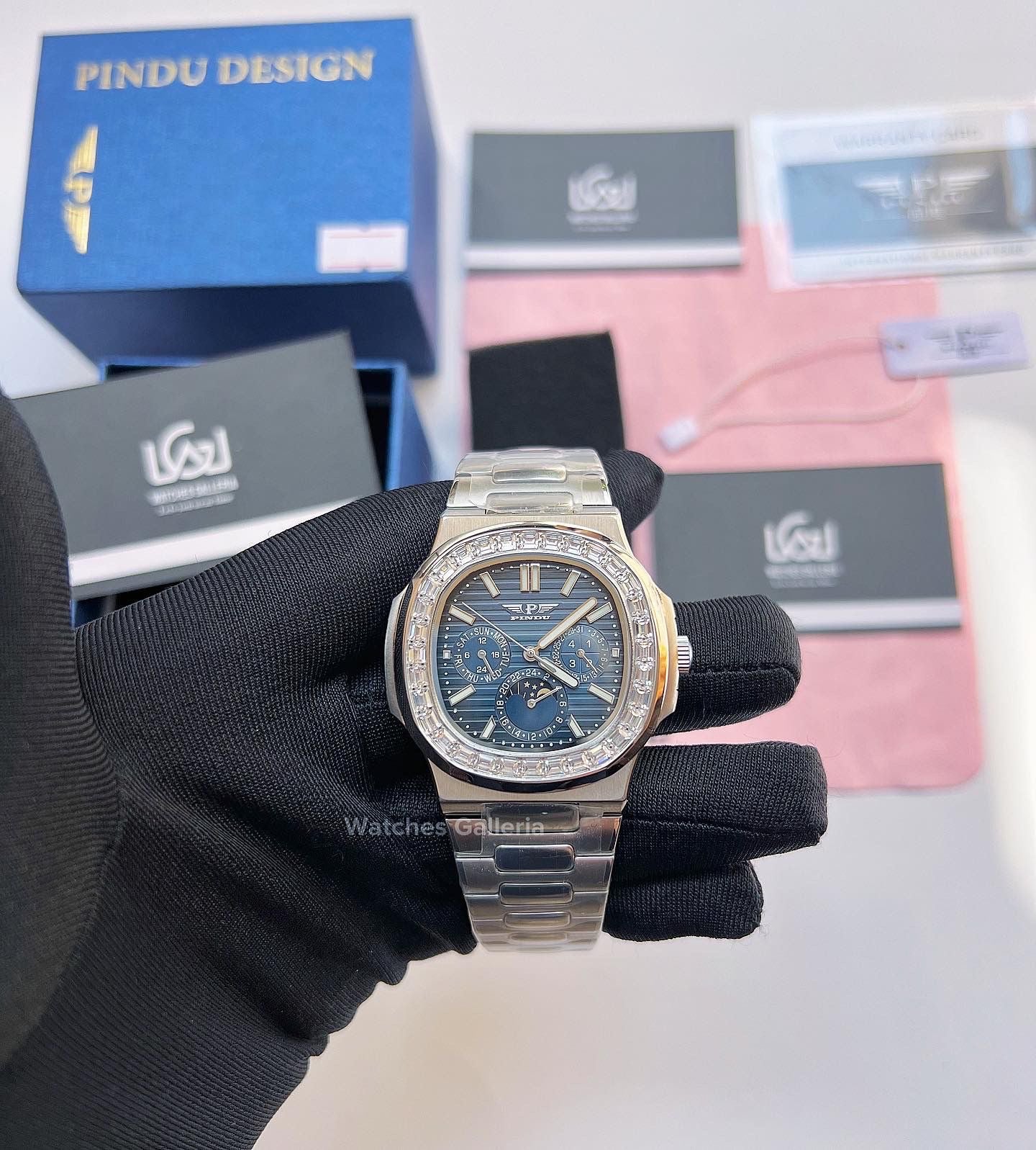 Pindu Design Nautilus Automatic (Blue) P6501