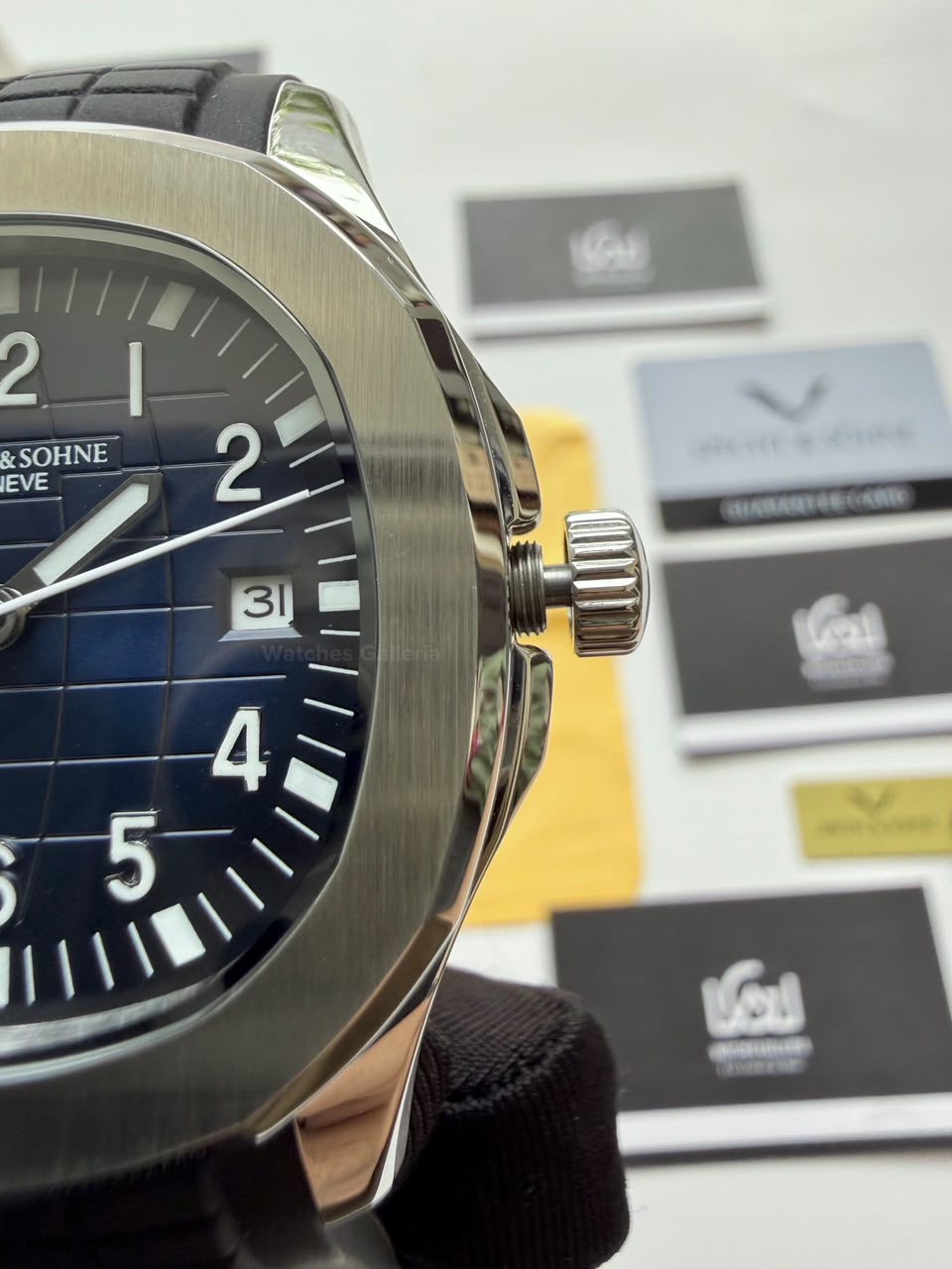 Specht & Sohne SP0008A1 Aquanaut Blue Automatic Watch for Men Sapphire Crystal Original Specht & Sohne Watch Pakistan