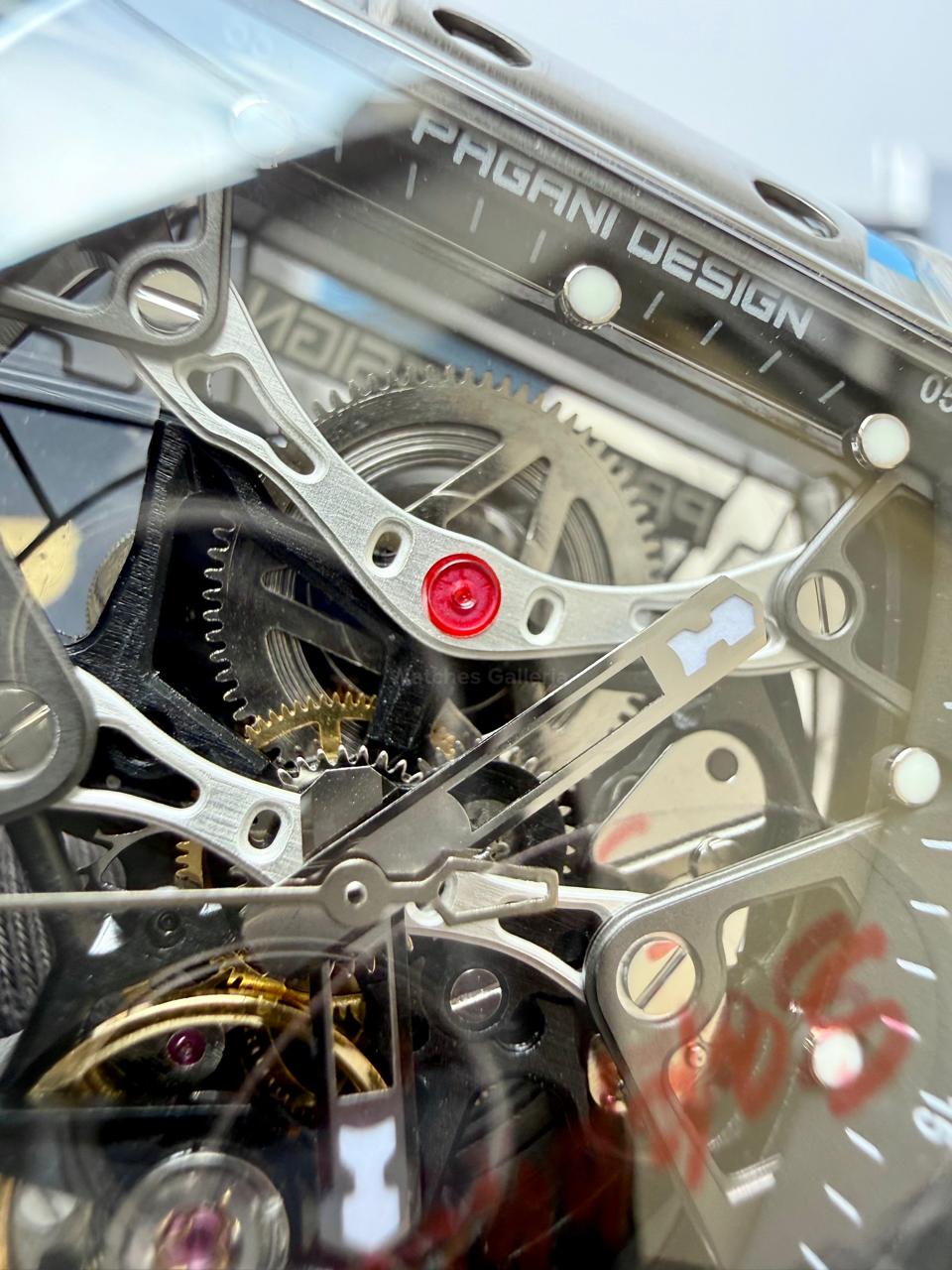 Pagani Design PDYS018 Ice Blue Tonneau Skeleton Silver Ice Blue Automatic Watch | Sapphire Crystal | SX5021 Movement | 50M Waterproof | Pakistan