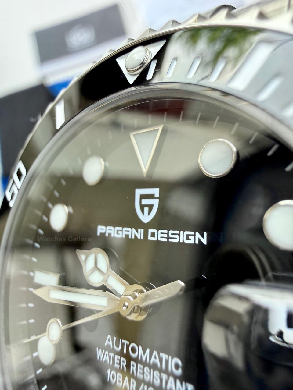 Pagani Design Watch PD1639 Submariner Automatic (Black) Pagani Design in Pakistan