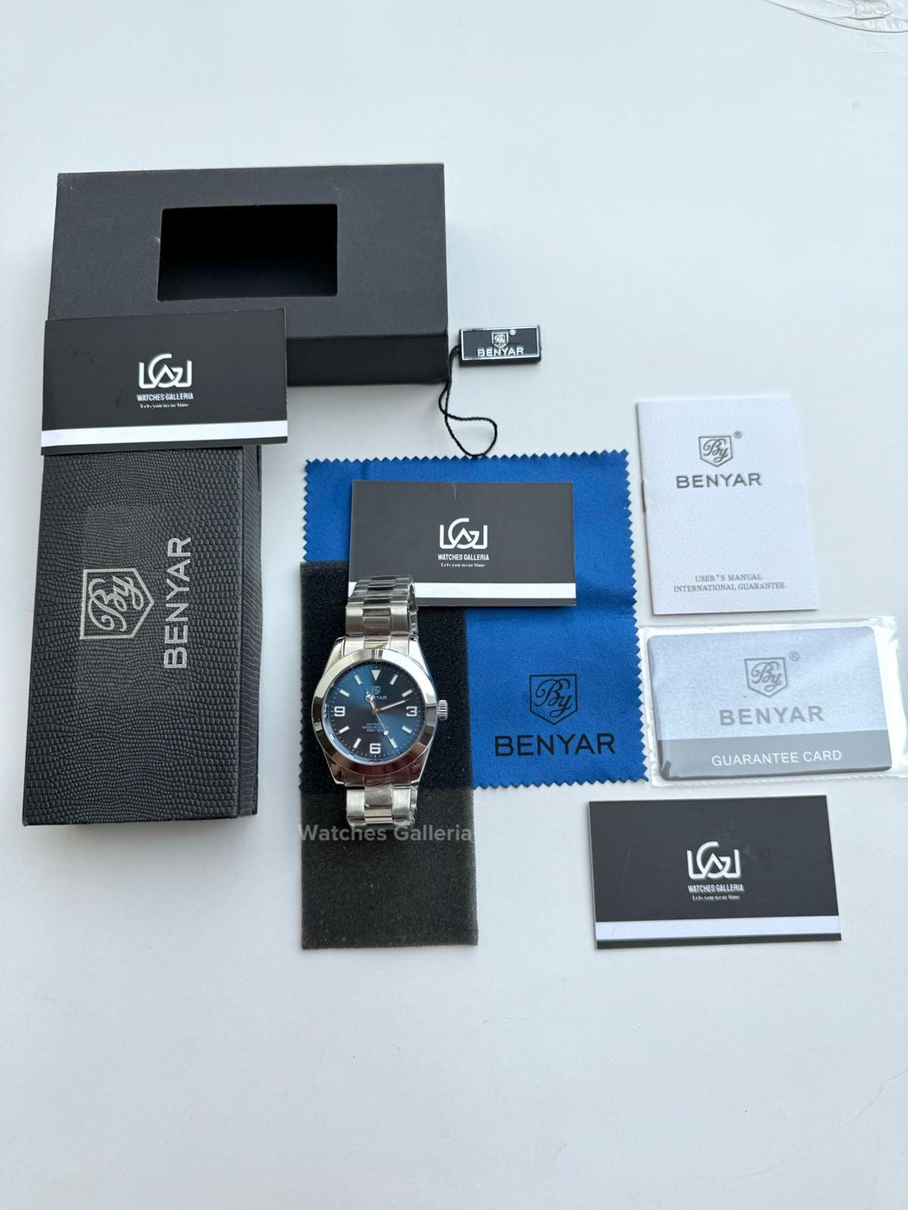 Benyar Explorer Automatic (Blue) BY5177 Watches Galleria
