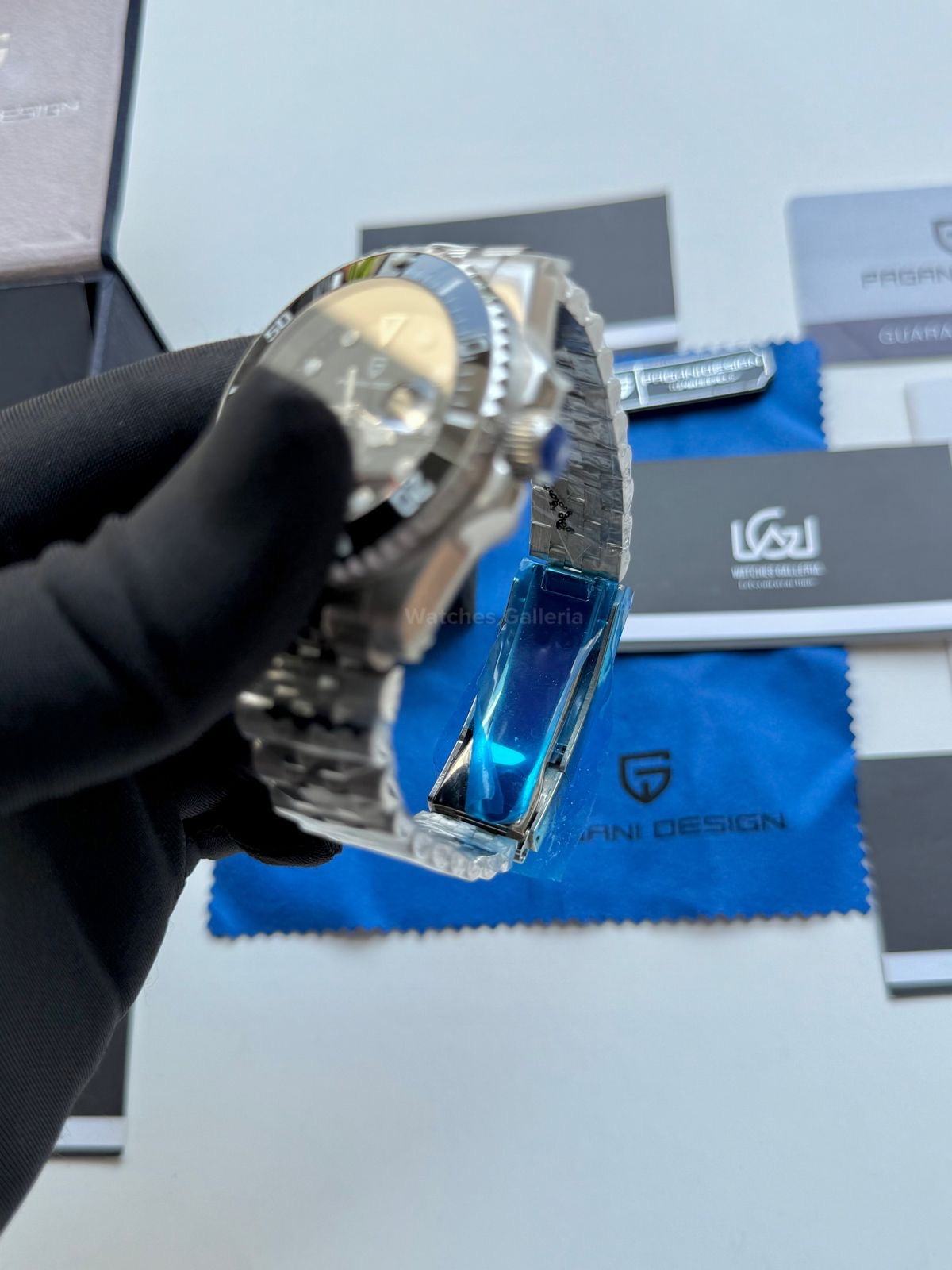 Pagani Design Submariner Date Automatic PD1661 (Black) Pagani Design in Pakistan