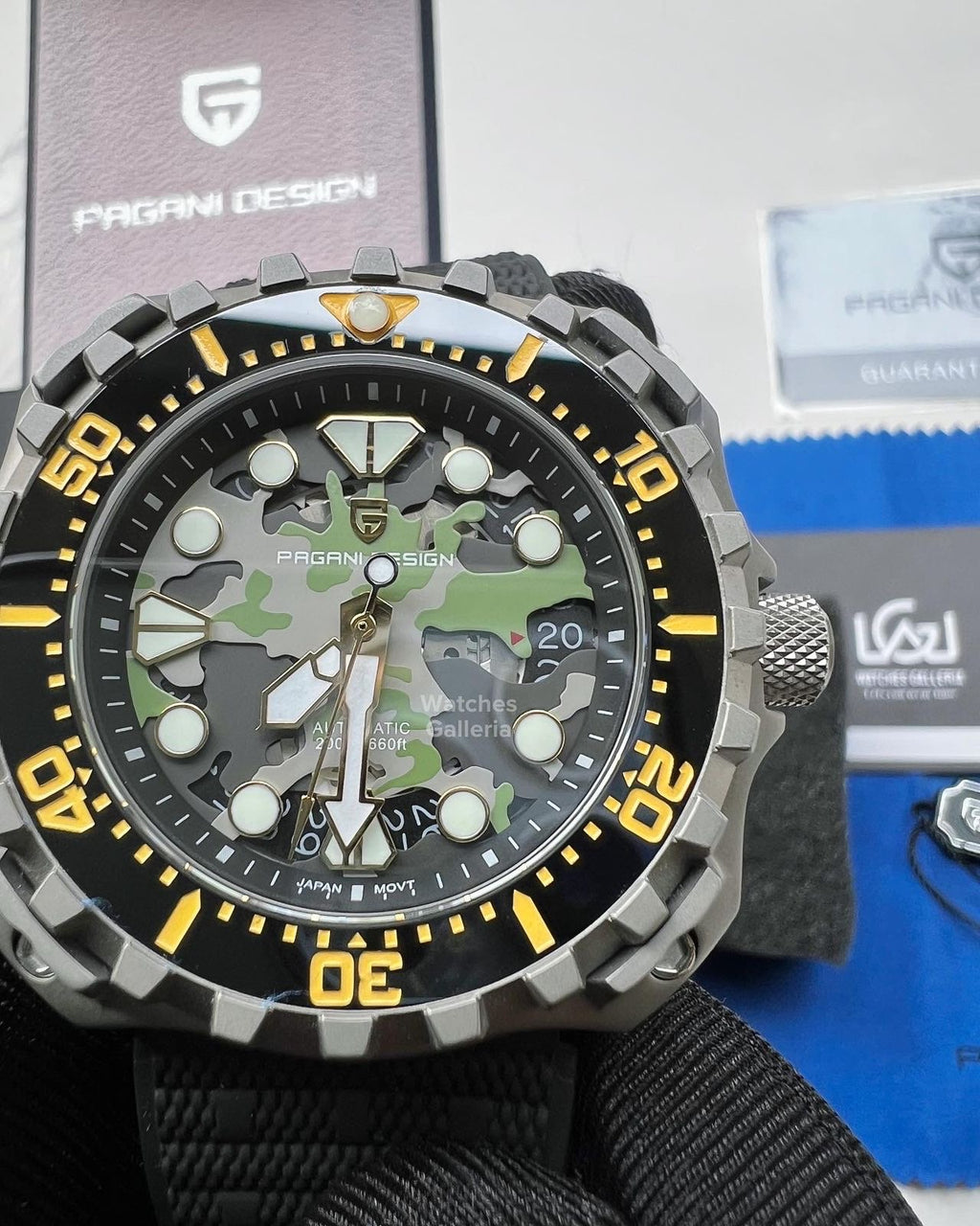 Pagani Design Promaster Diver (Military Camouflage Dial) PDys009