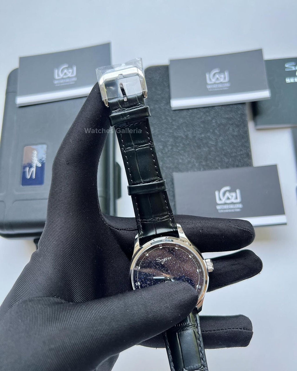Suguess Tourbillon Master Automatic (Black) SU8230STRF Watches Galleria