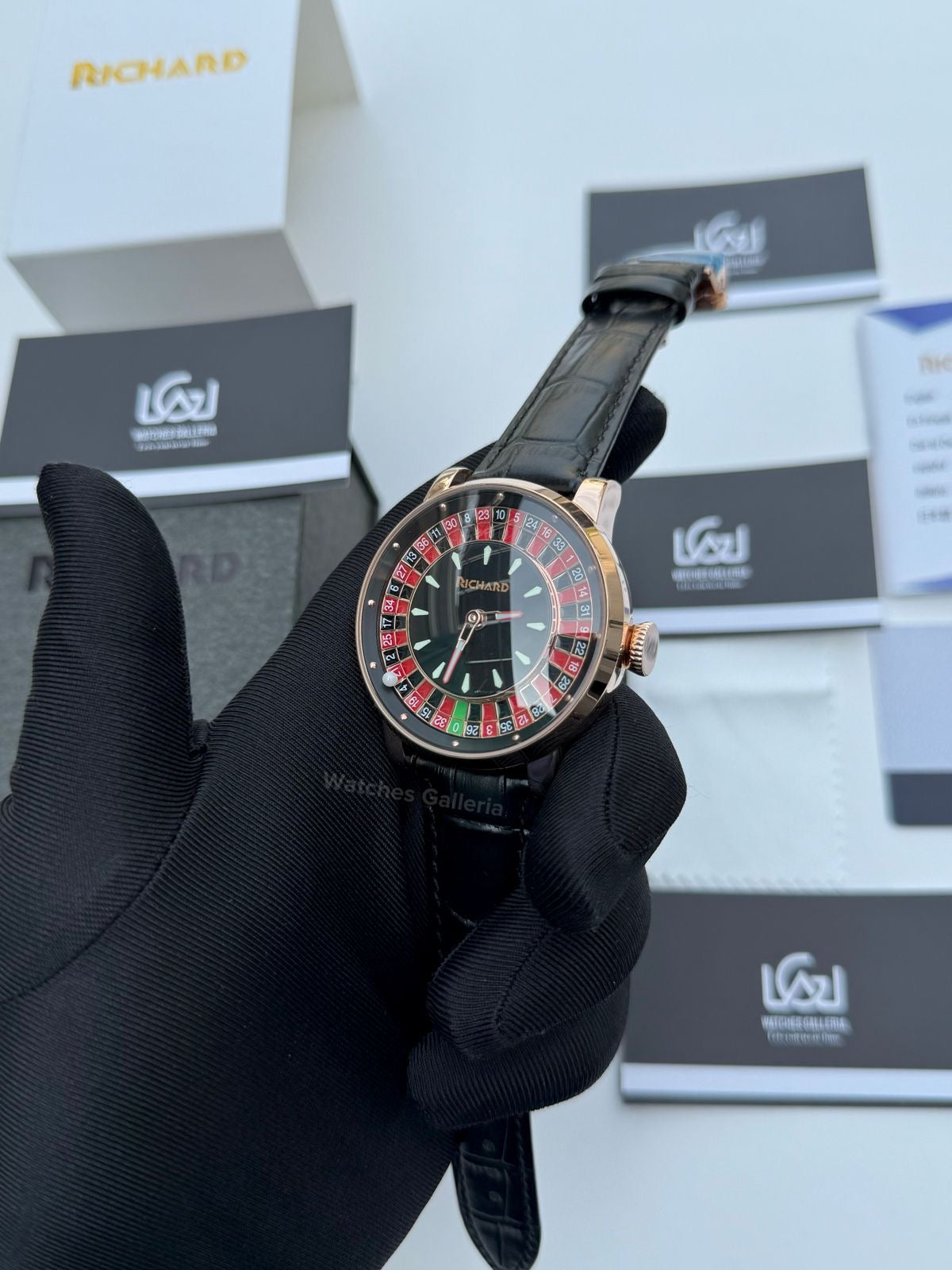 Richard Casino Automatic (Black) RH002 Watches Galleria