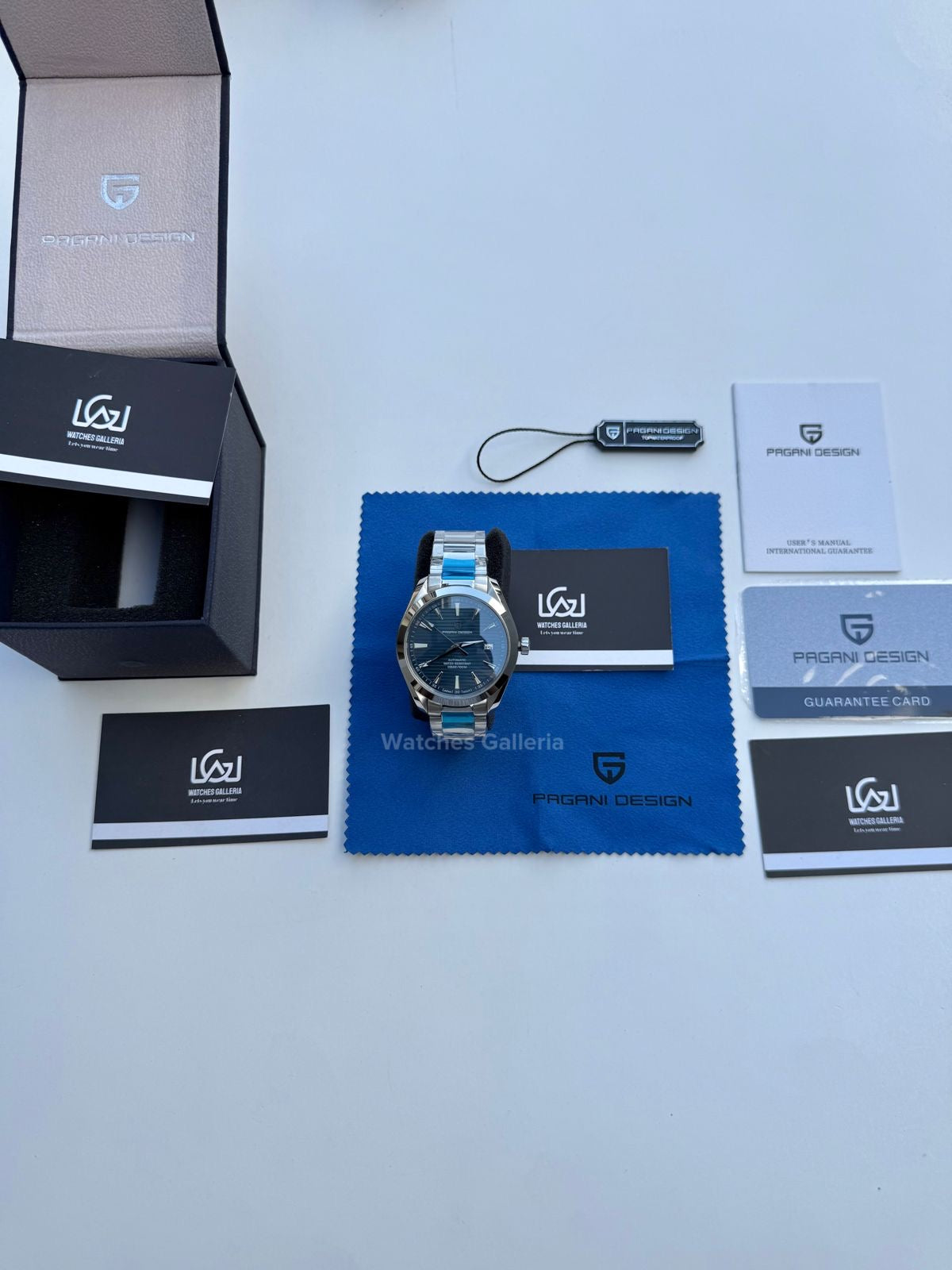 Pagani Design Aqua Terra Automatic (Blue) PD1688 Watches Galleria