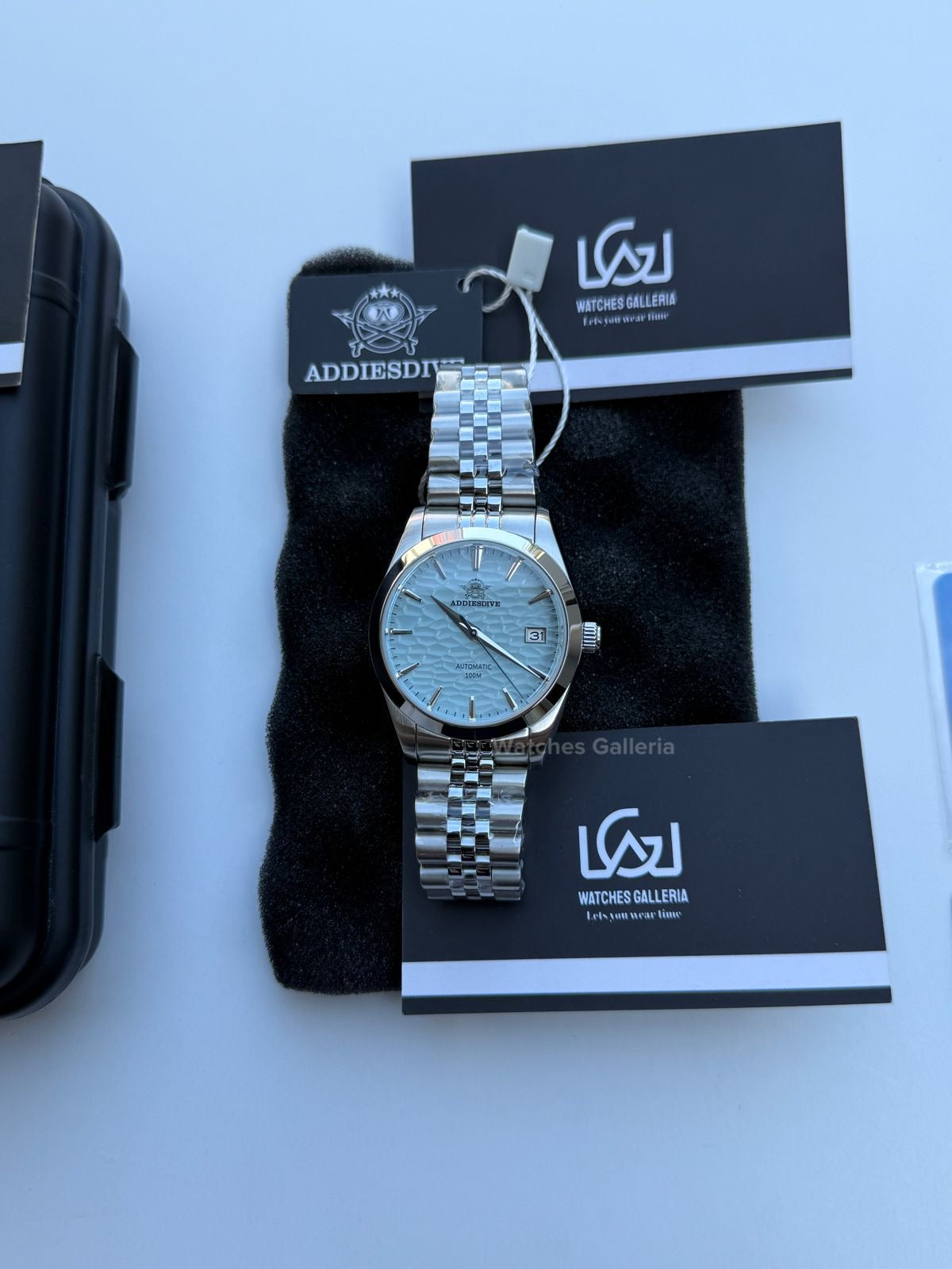 Addiesdive Omiwatari (Ice Blue) Japan Automatic Movement AD2118 Watches Galleria