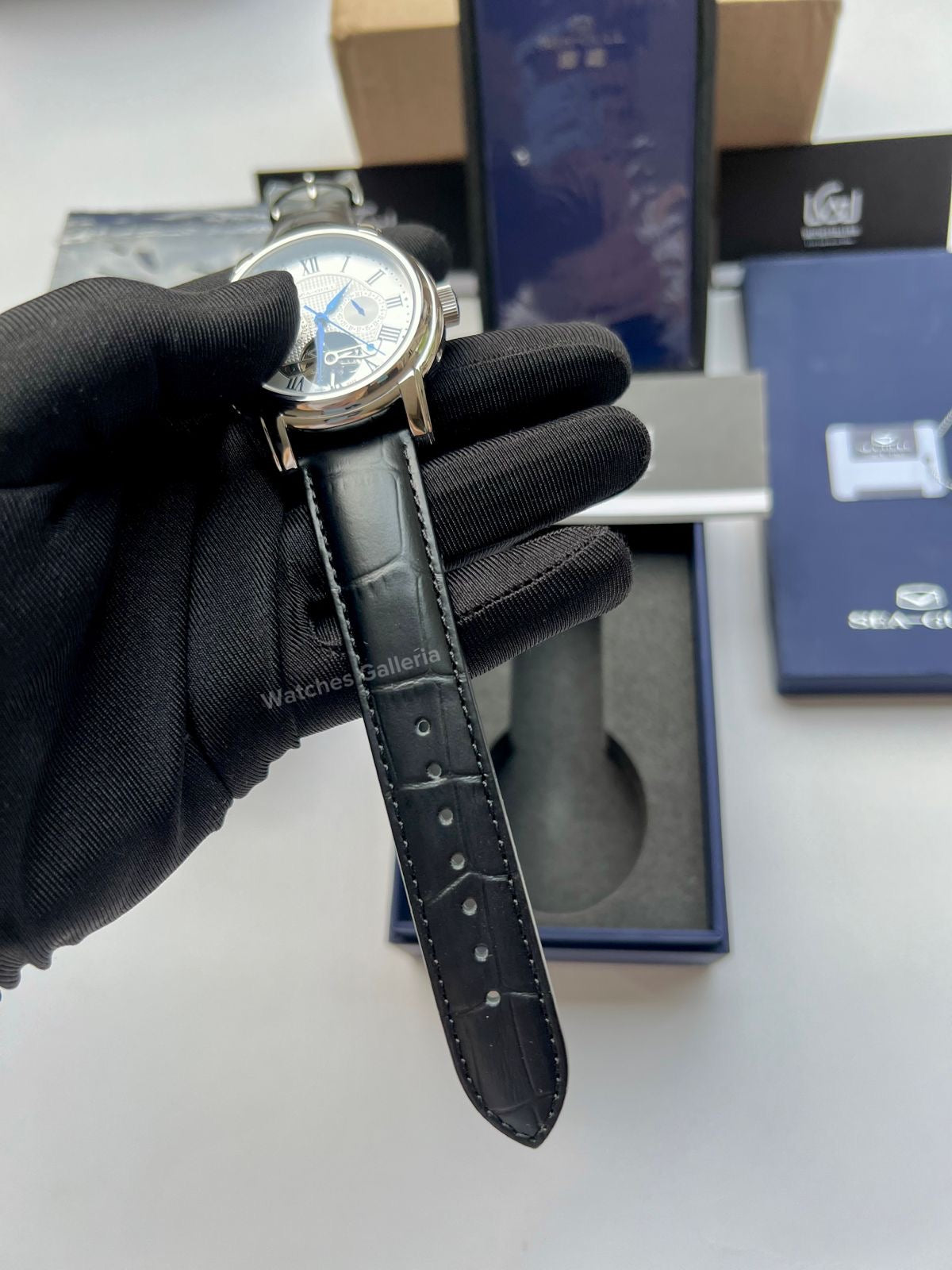 Seagull Flywheel Automatic Mechanical Watch D819622 Watches Galleria