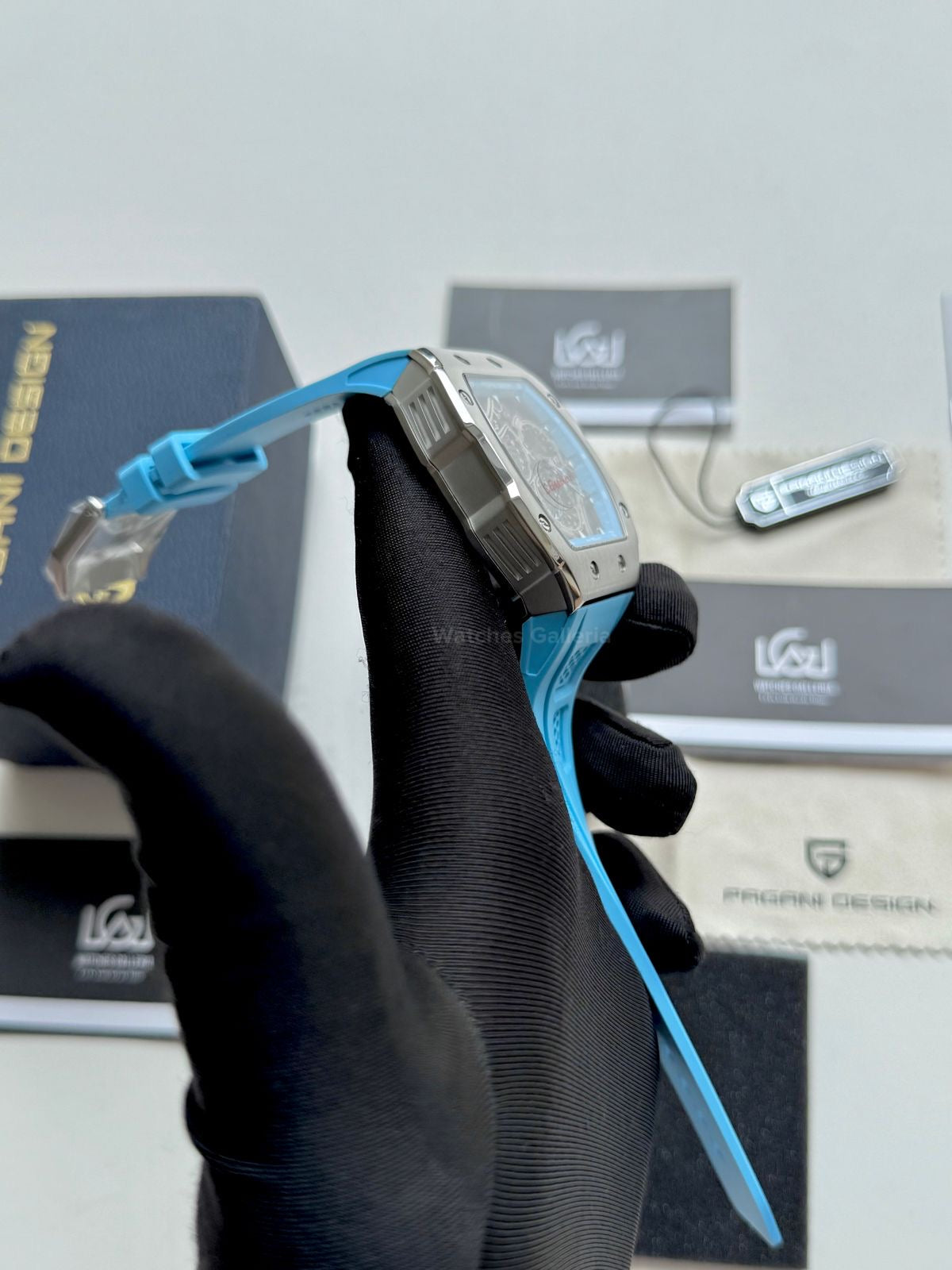 Pagani Design Tonneau Calendar Quartz PDys012 (Sky) Pagani Design in Pakistan