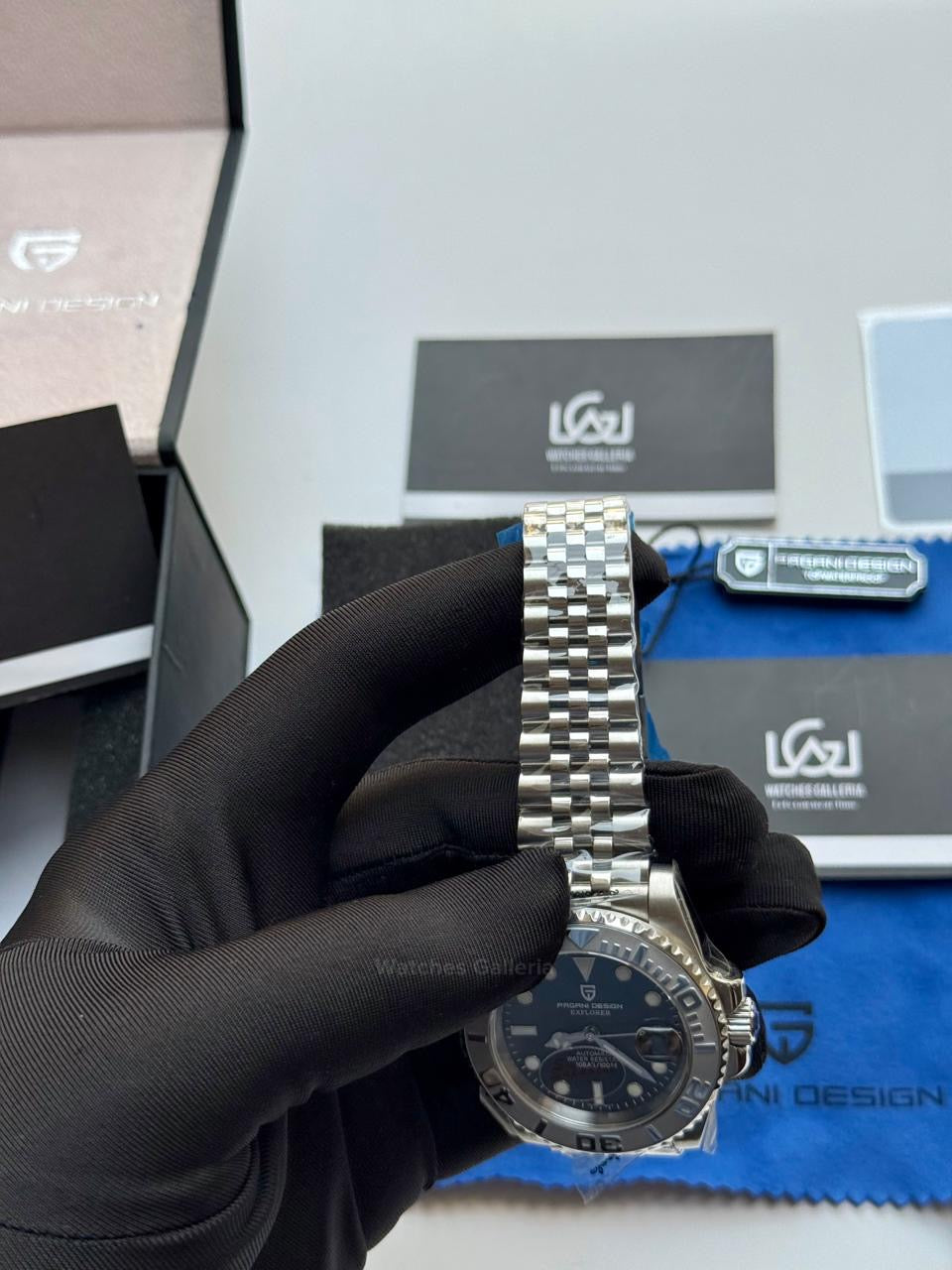 Pagani Design PD1651 YachtMaster Deep Sea 40mm Automatic – Seiko NH35A Japan Movement | Sapphire Crystal | 100M WR | Jubilee/Oyster Bracelet