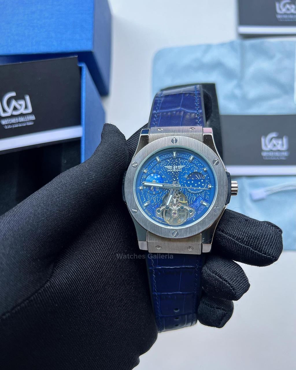 Pindu Design Big Bang Flywheel Automatic (Blue) P6537