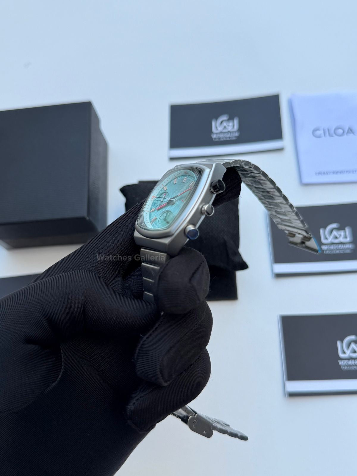 Ciloa Aqua Chronograph Steel Quartz ciloa501 Watches Galleria
