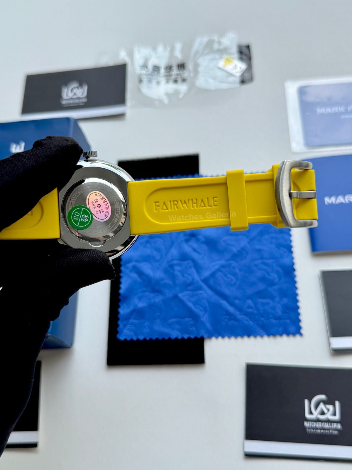 Mark Fairwhale Earth Planet Quartz (Yellow) MFW5700 Watches Galleria © Copyrights All Right Reserved