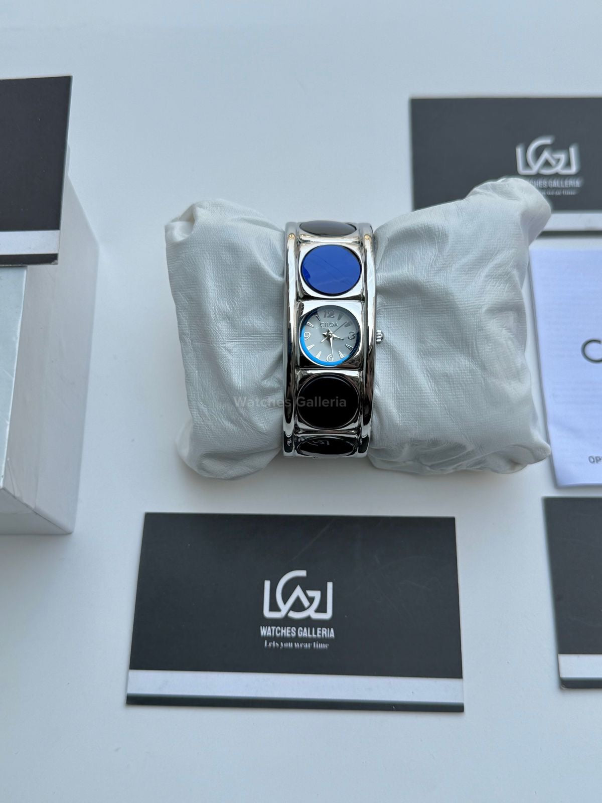 Ciloa 636 Bracelet Women Watch Quartz (Blue) Ciloa Women Watch