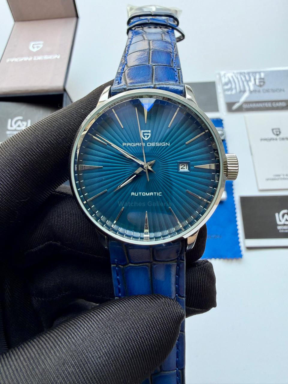 Pagani Design PD2770 Cocktail Automatic Watch Blue Dial – Luxury Men’s Mechanical Dress Watch in Pakistan | Watches Galleria