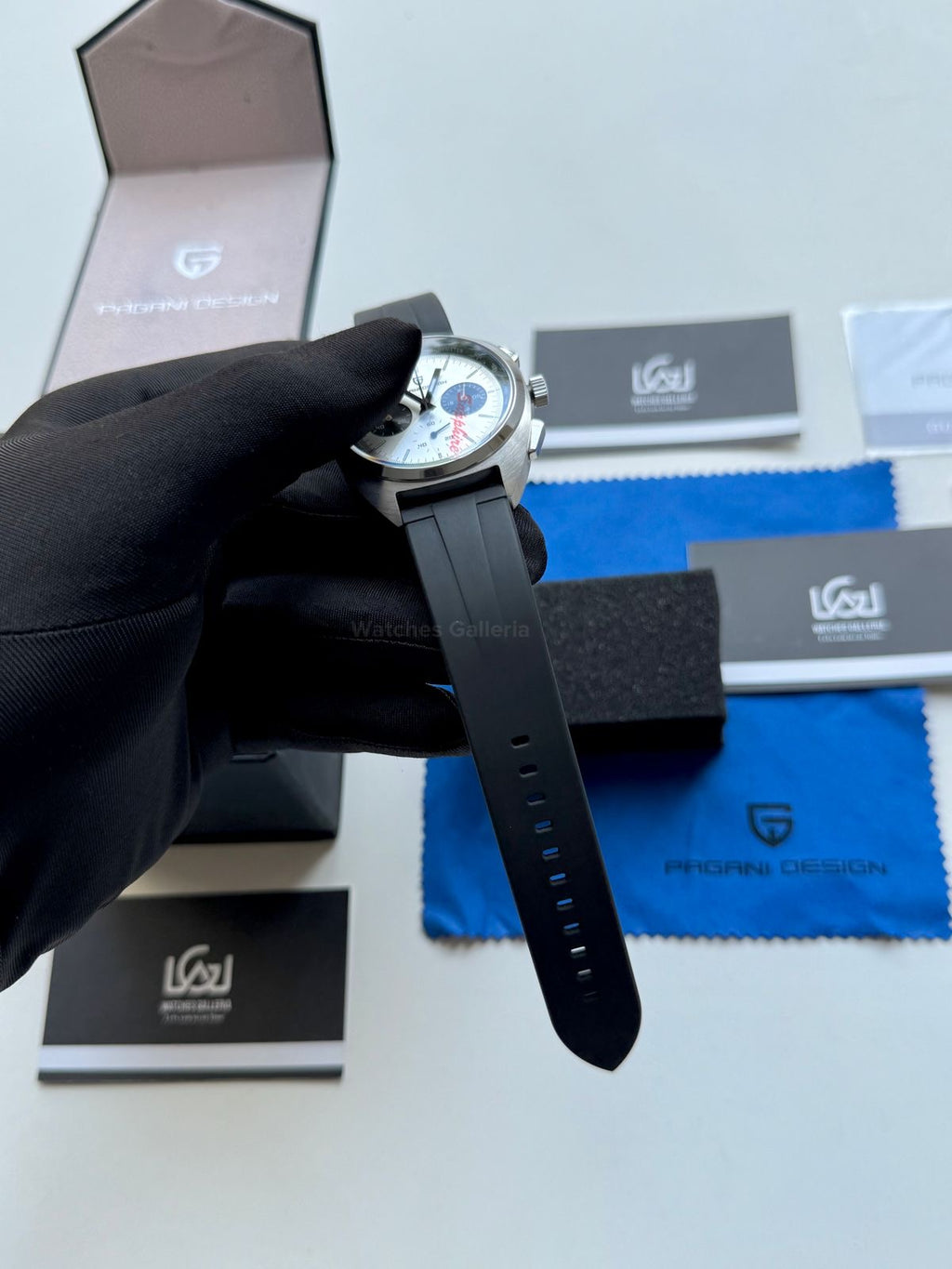 Pagani Design Vintage Chronograph Quartz PD1782 (White) Pagani Design in Pakistan