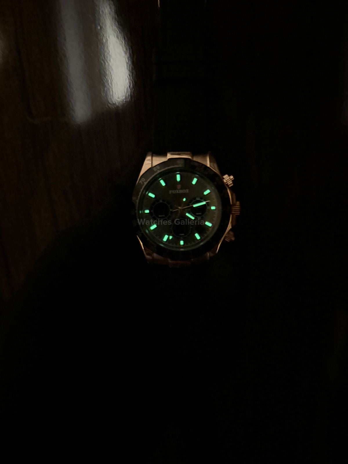 Foxbox Daytona Digital (Black Rose Gold) FB0055 Watches Galleria