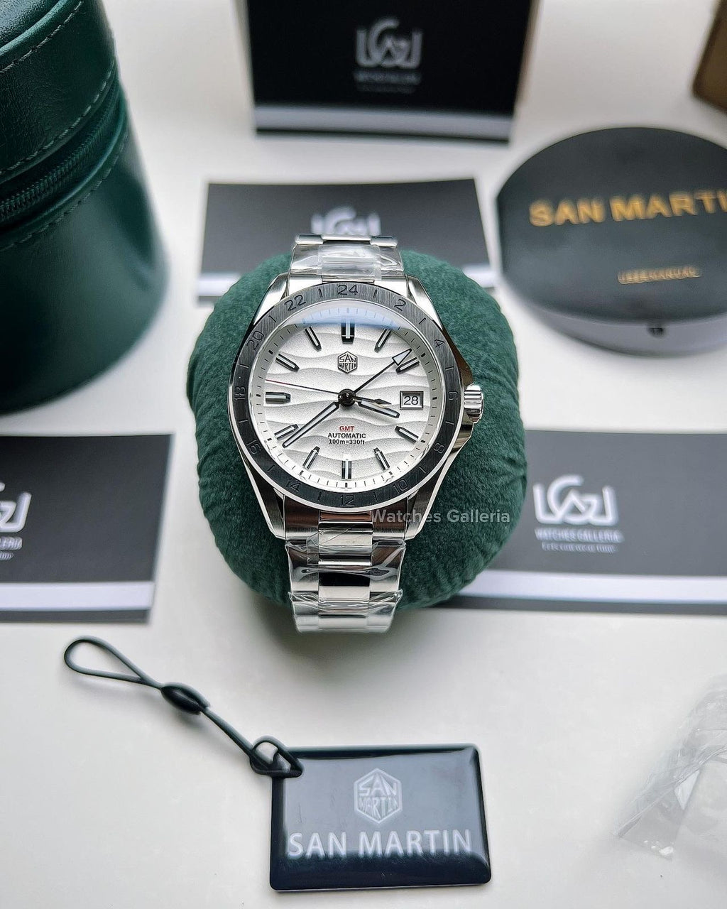 San Martin Desert White Automatic SN0129