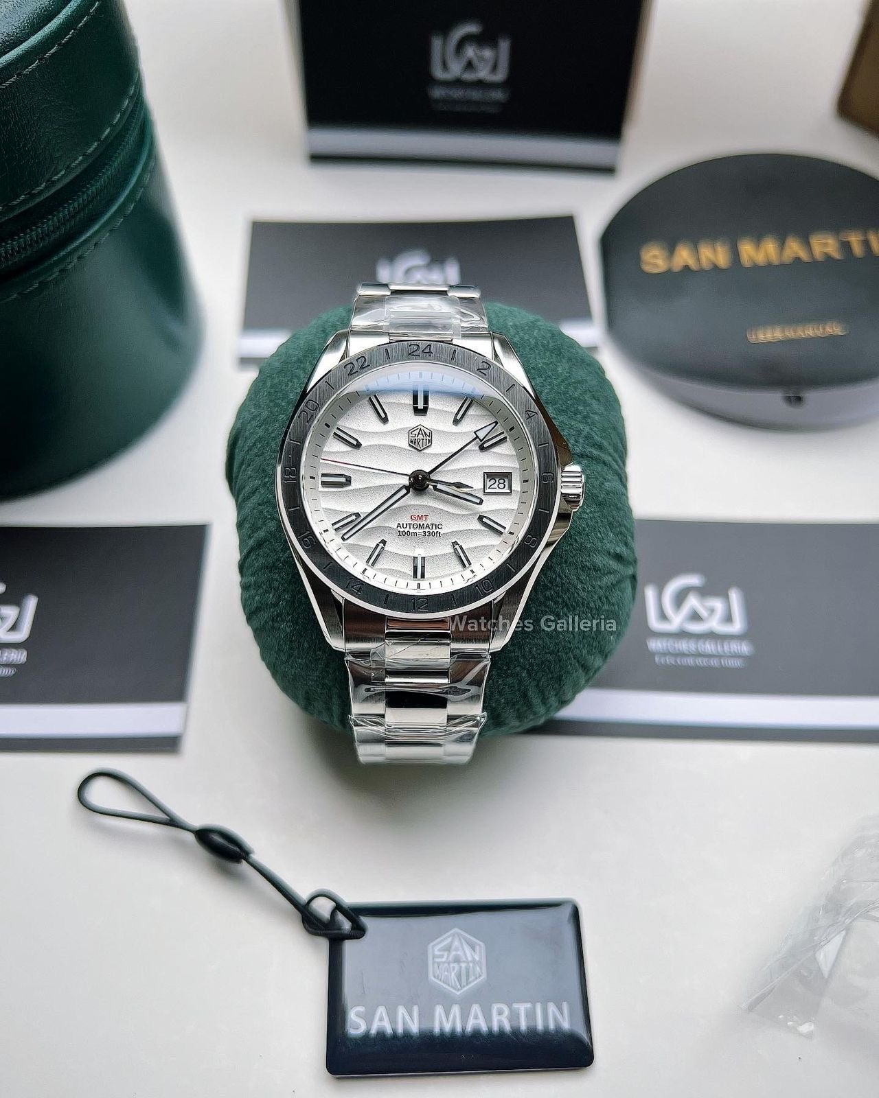 San Martin Desert White Automatic SN0129