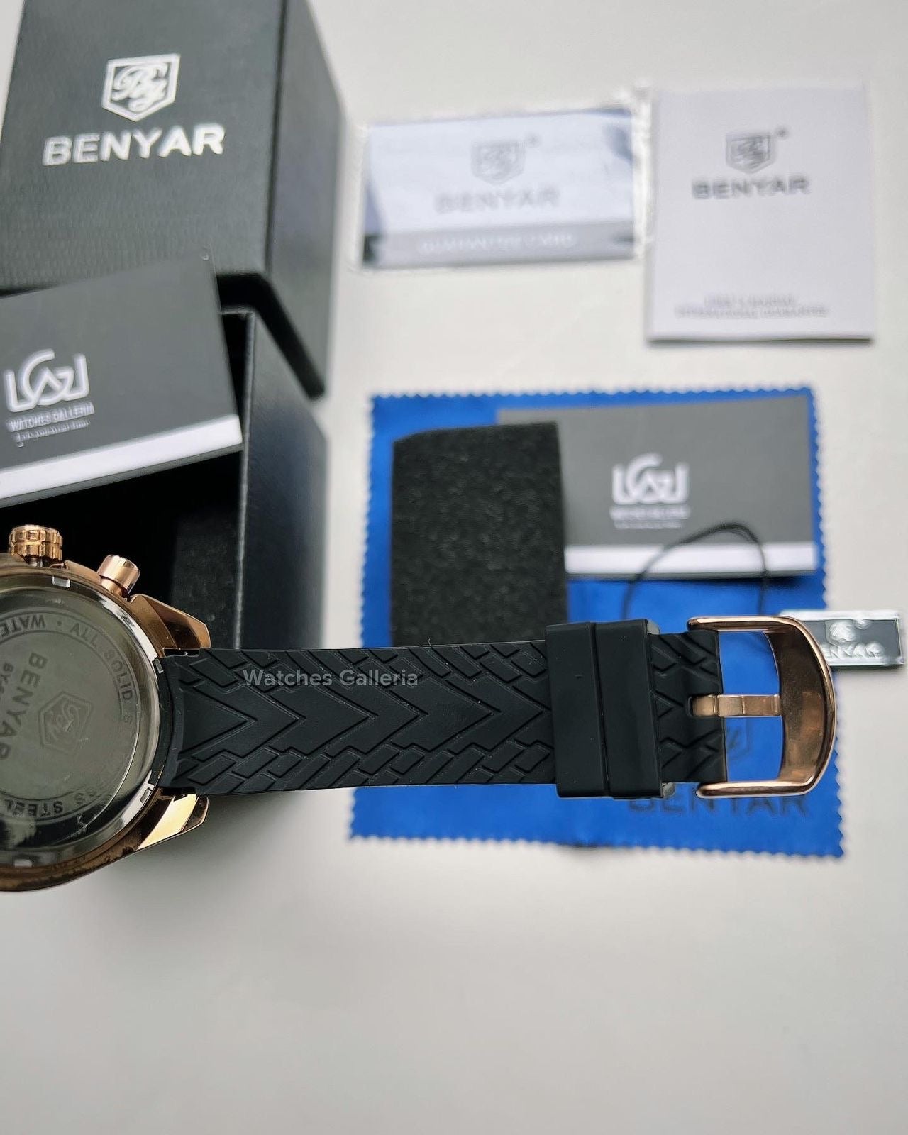 Benyar Speedmaster Quartz (Gold Black) BY5140