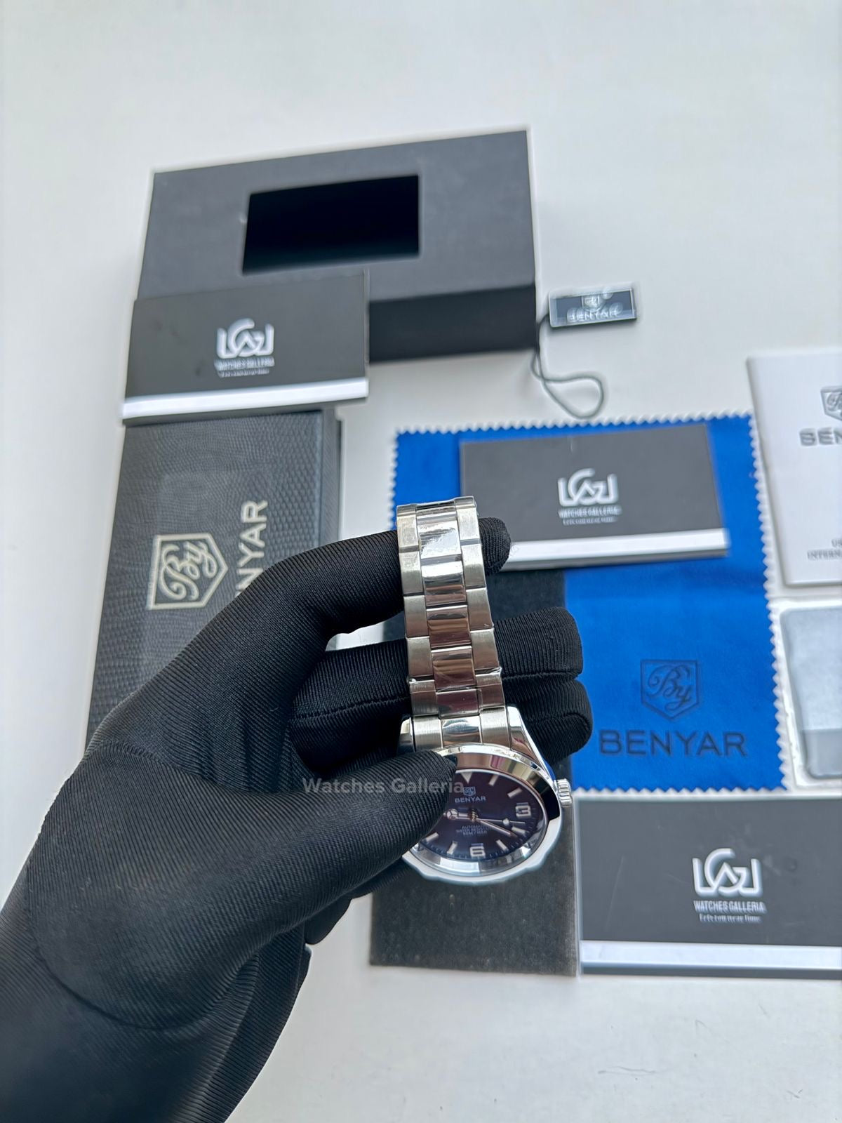 Benyar Explorer Automatic (Blue) BY5177 Watches Galleria