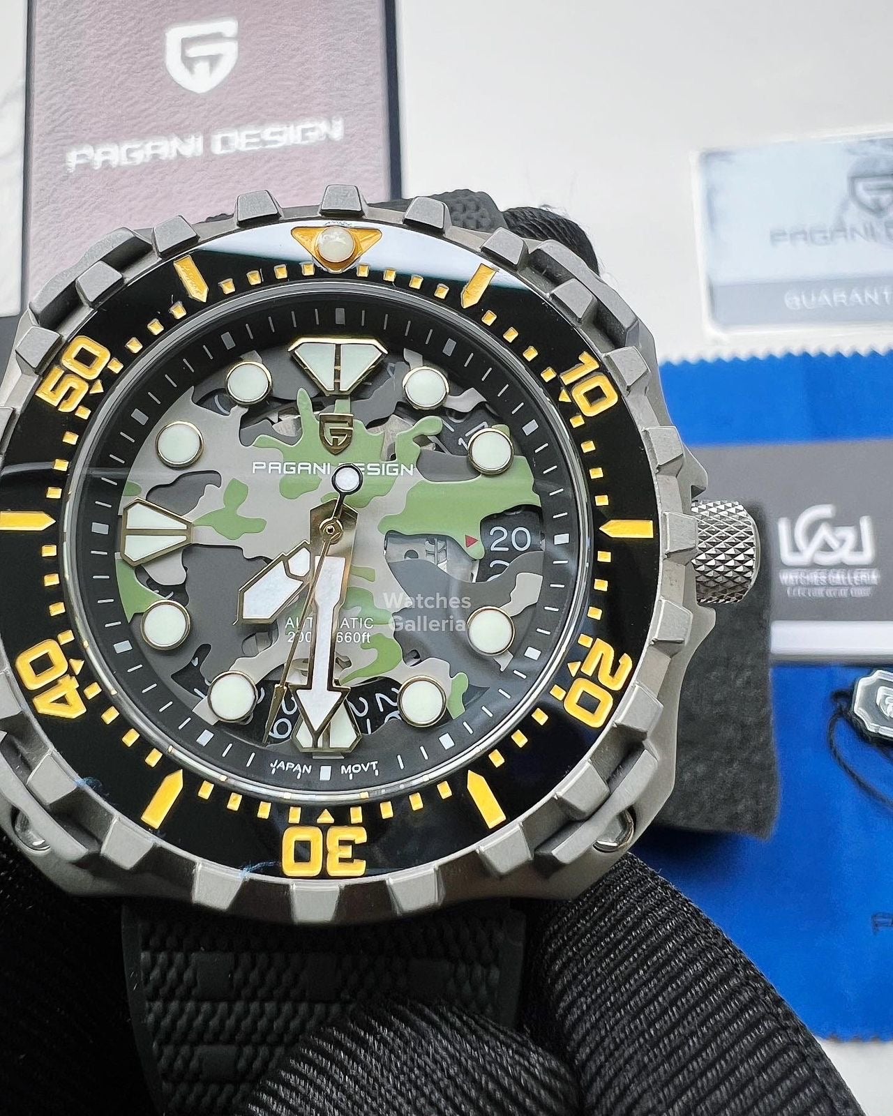 Pagani Design Promaster Diver (Military Camouflage Dial) PDys009