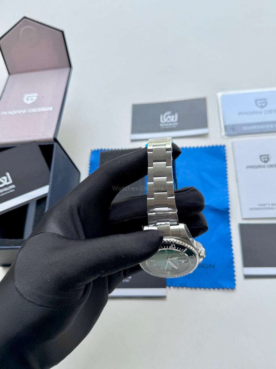 Pagani Design Watch PD1639 Submariner Automatic (Hulk) Pagani Design in Pakistan