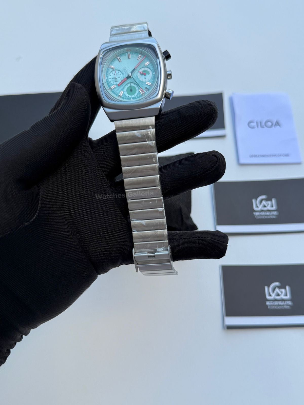 Ciloa Aqua Chronograph Steel Quartz ciloa501 Watches Galleria