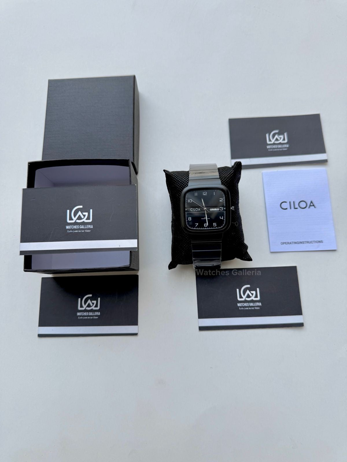 Ciloa Watch 141 TV Style Watch (Black) | TV Style Watch | Ciloa Watch Pakistan
