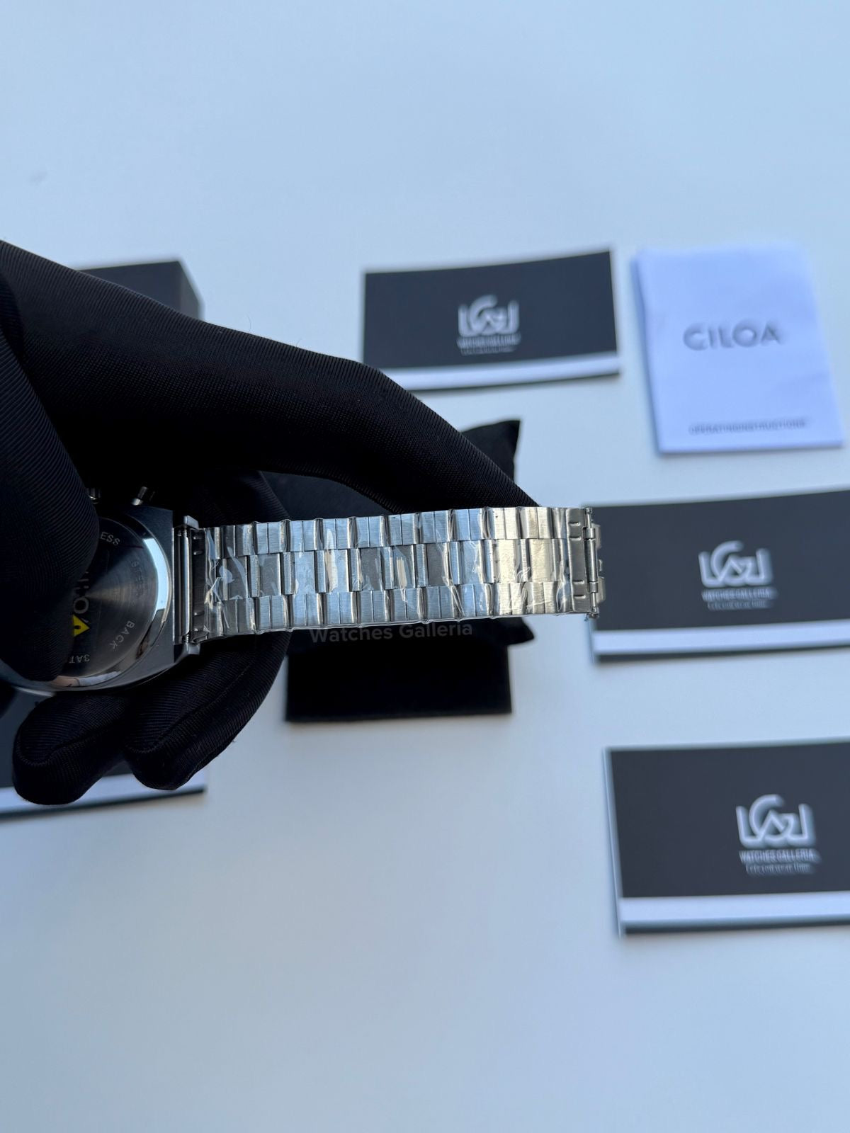 Ciloa Aqua Chronograph Steel Quartz ciloa501 Watches Galleria