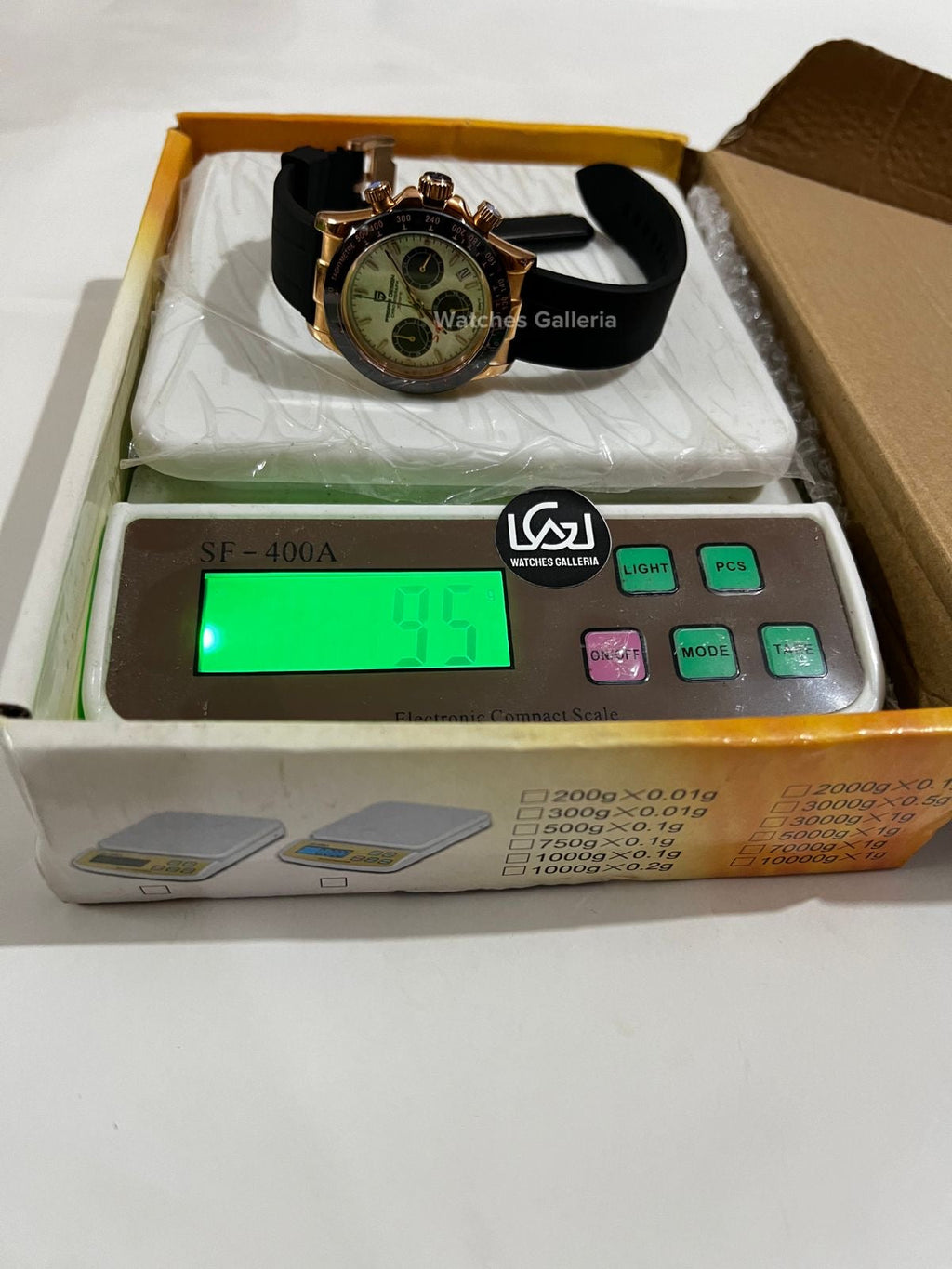 Pagani Design Daytona Quartz Watch (Rose Gold Meteorite) PD1664 Watches Galleria