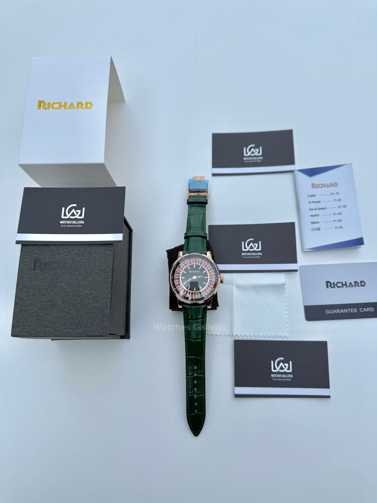 Richard Casino Automatic (Green) RH002 Watches Galleria