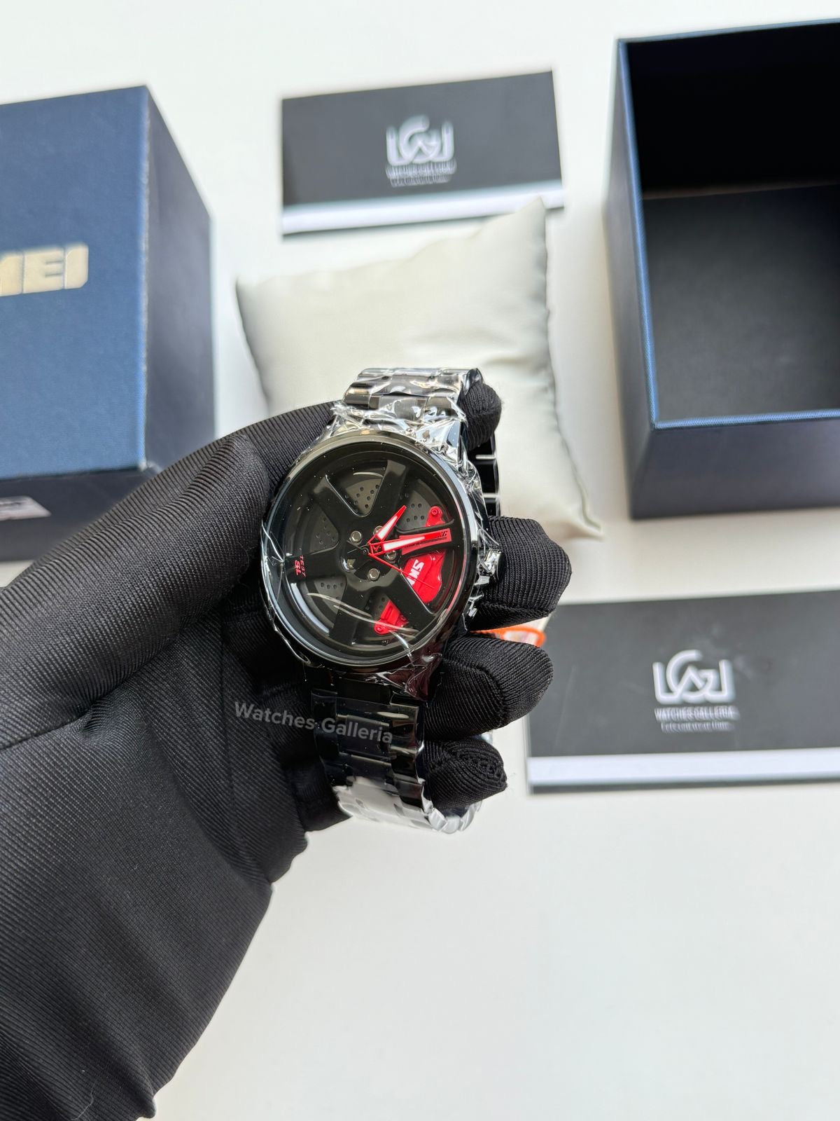 Skmei Wheel Watch Quartz (Red) SK1824 Watches Galleria